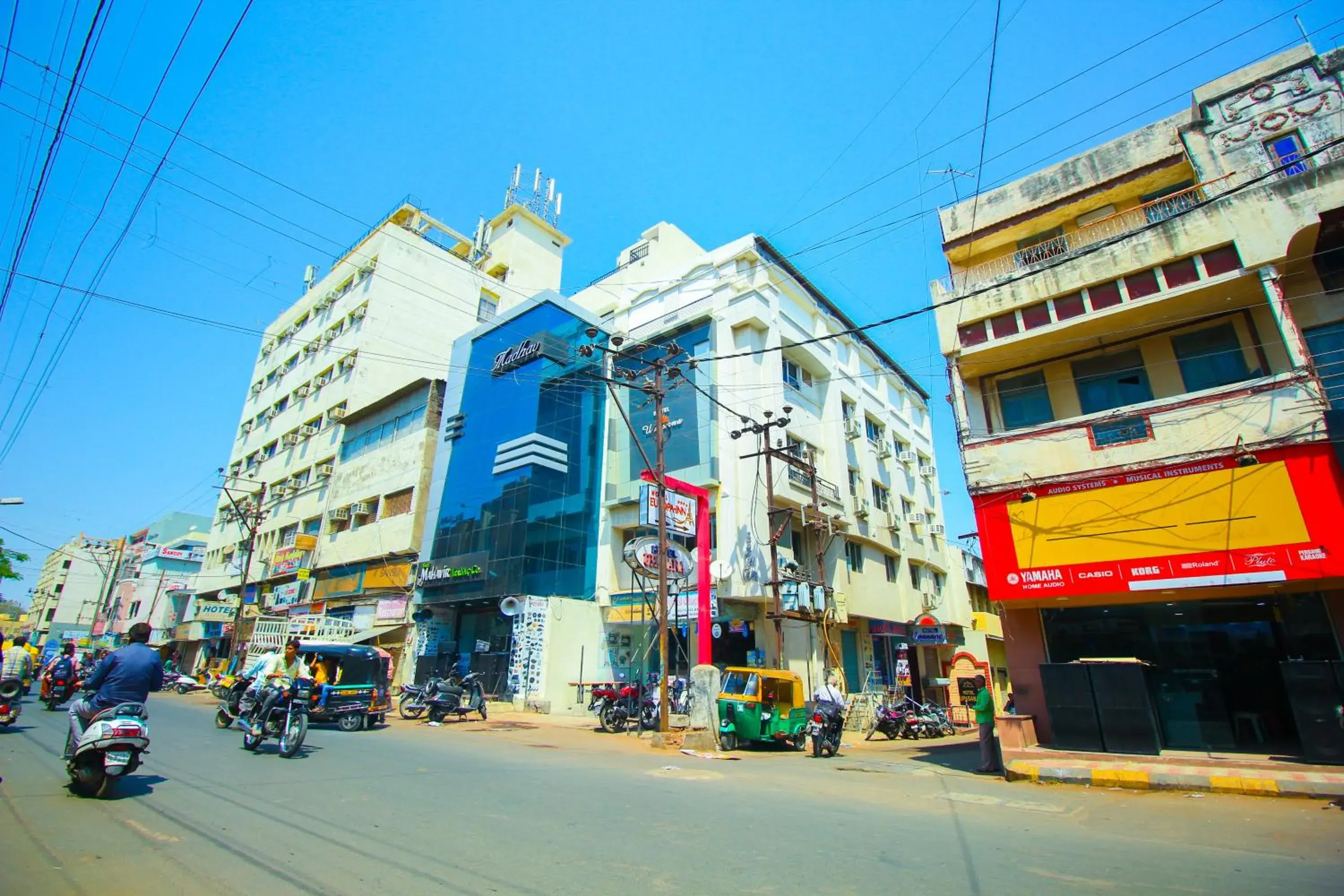City view in Hotel Upasana City view in Hotel Upasana