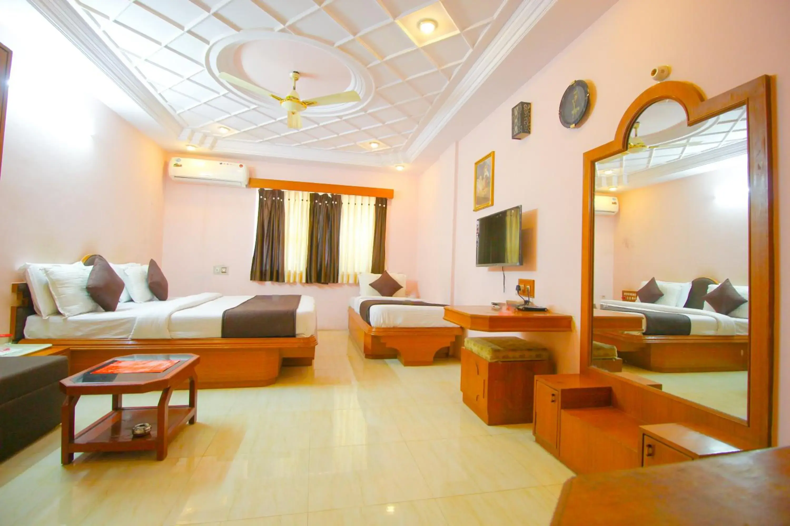 Bed in Hotel Upasana Bed in Hotel Upasana