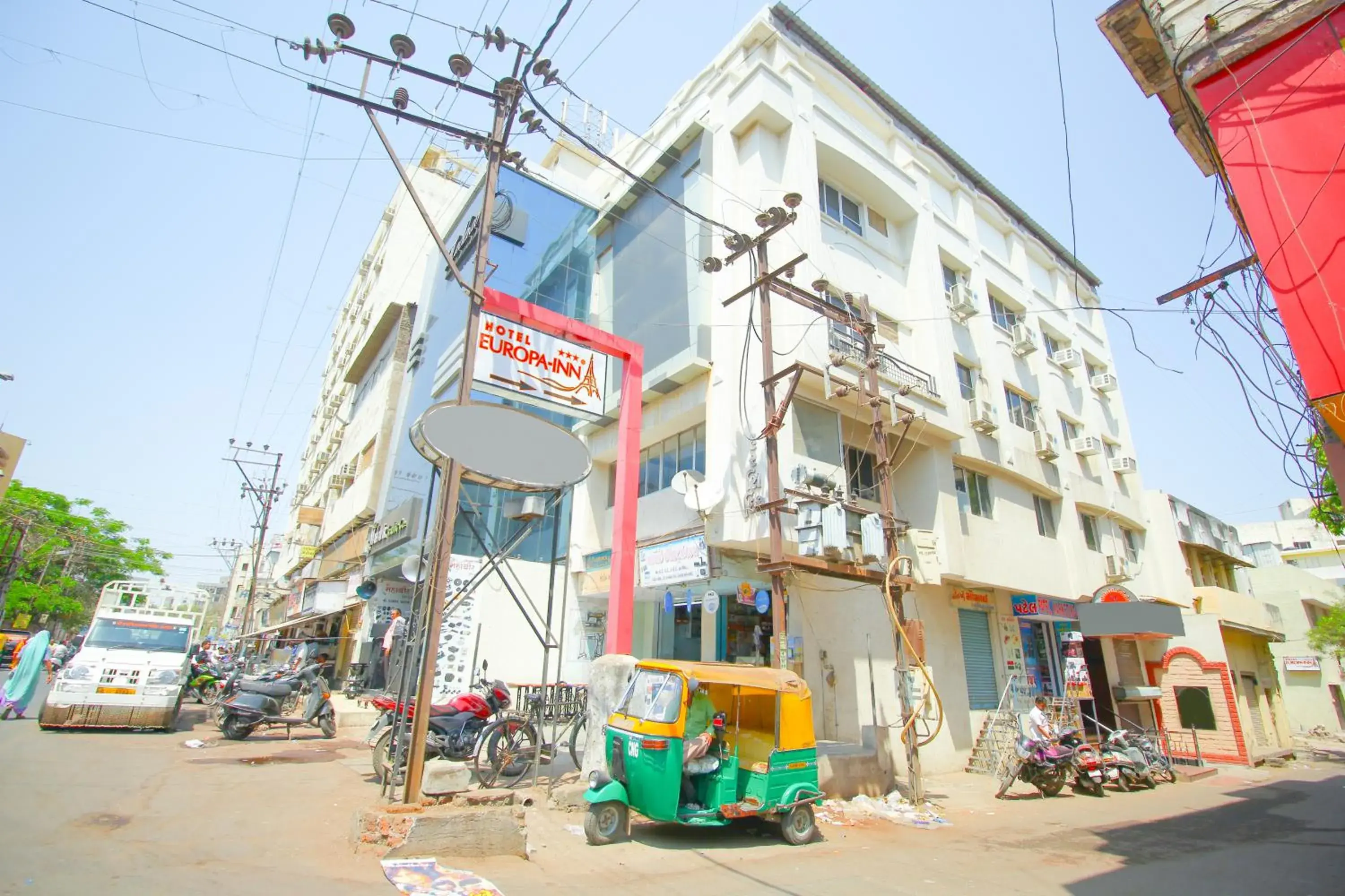 Street view in Hotel Upasana Street view in Hotel Upasana