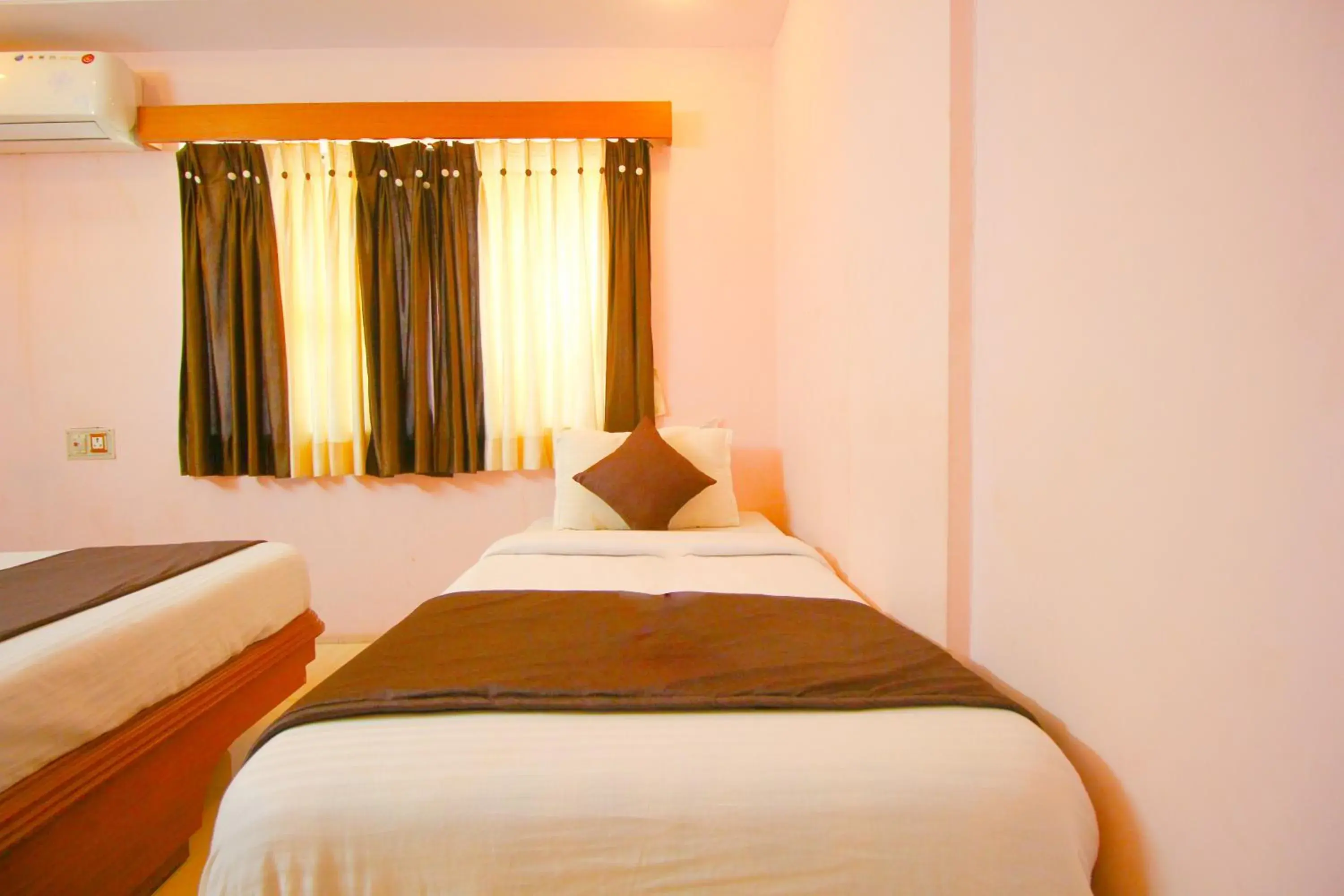 Bed in Hotel Upasana Bed in Hotel Upasana