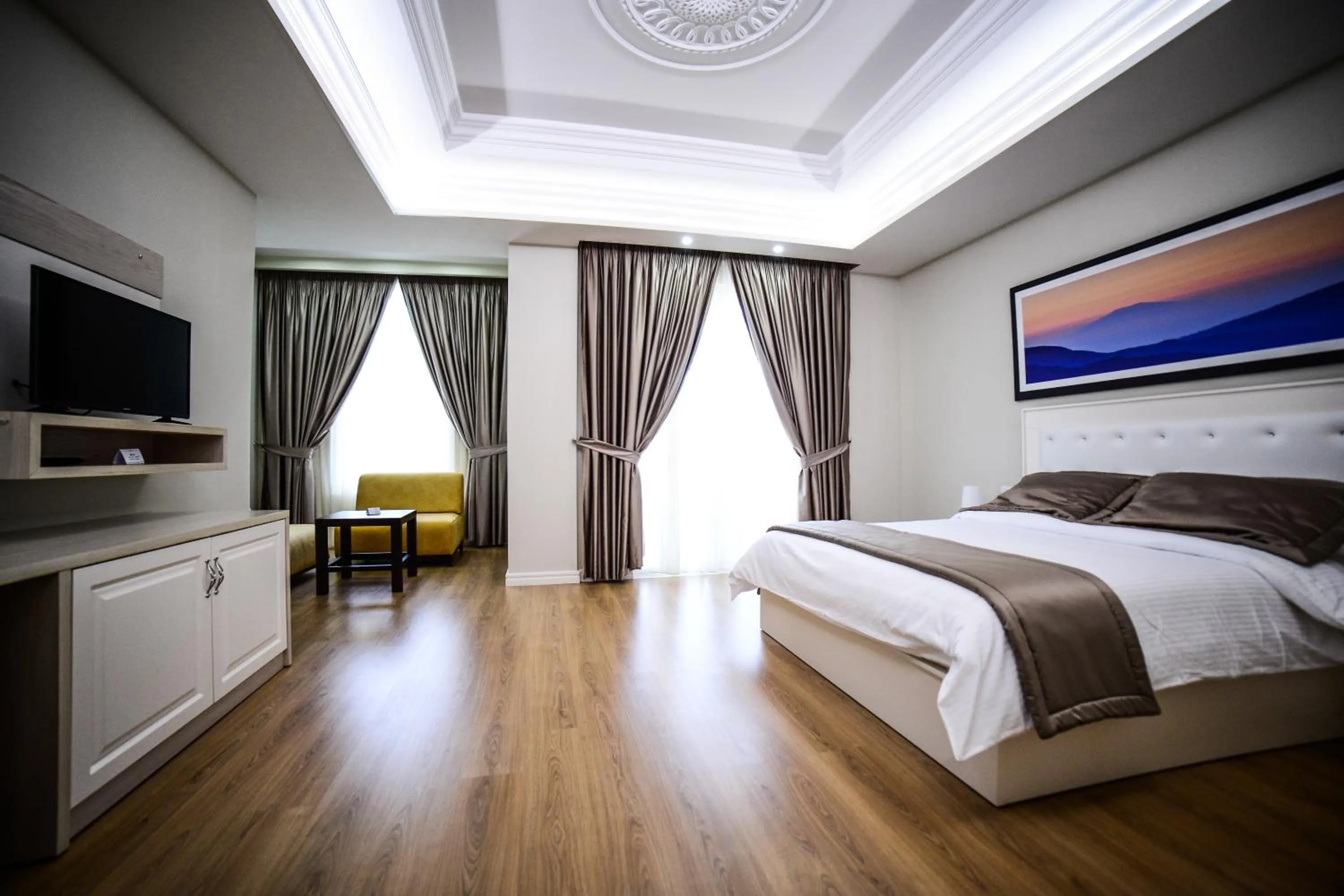 Bed in Hotel Vila Imperial