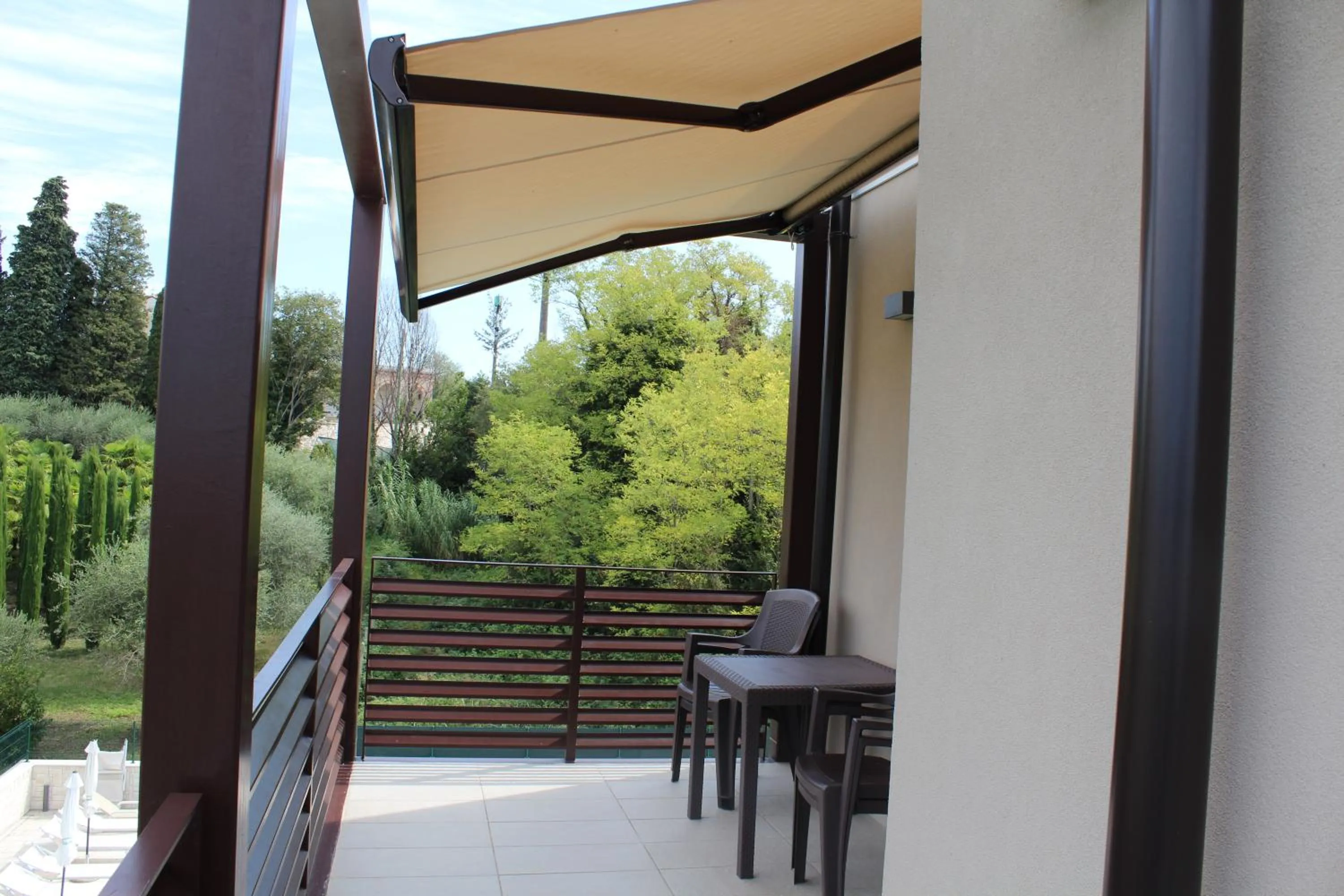Balcony/Terrace in Residenza Sante