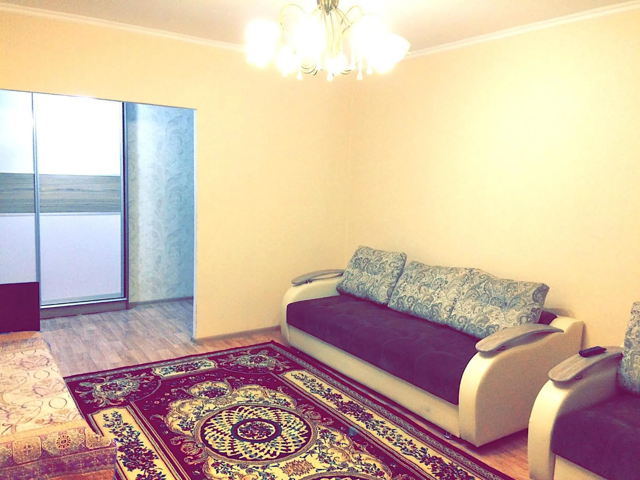 Bird's eye view in Apartments on Q. Batyr 40