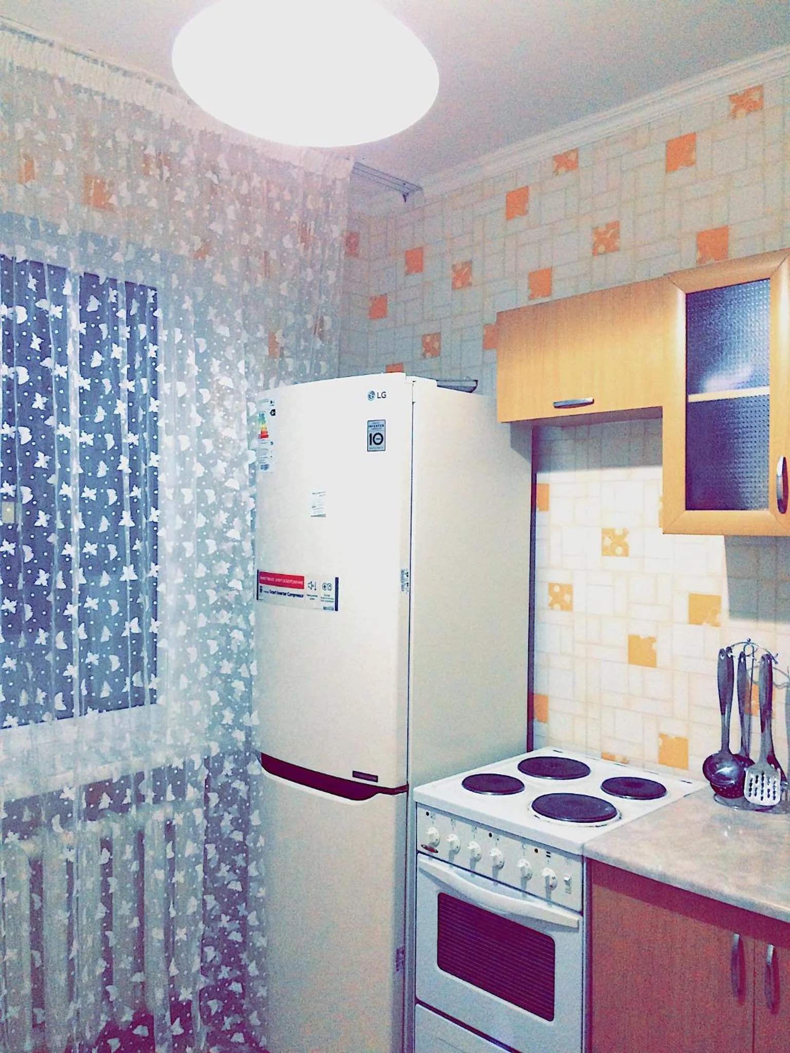 BBQ facilities in Apartments on Q. Batyr 40