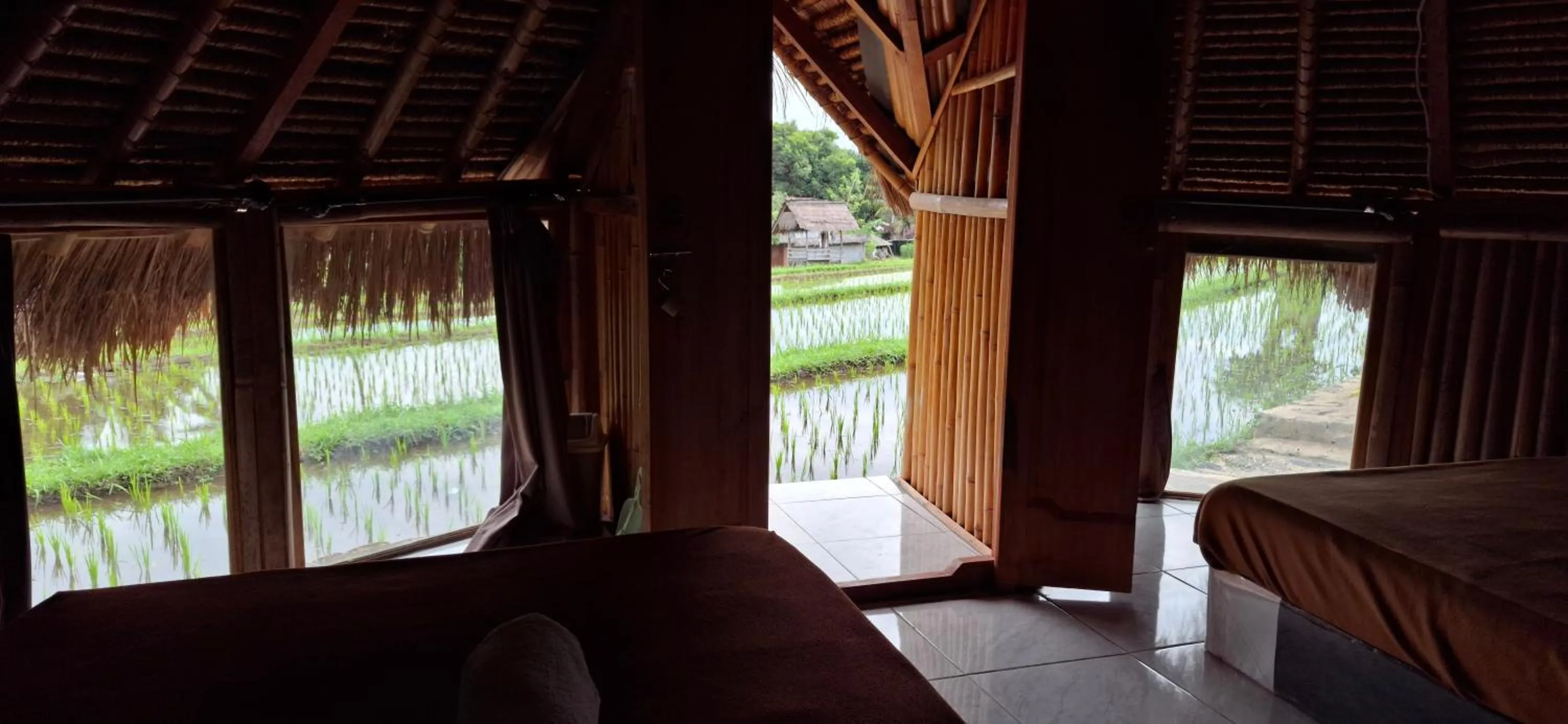 Garden view in Uma Nirmala Aling-Aling