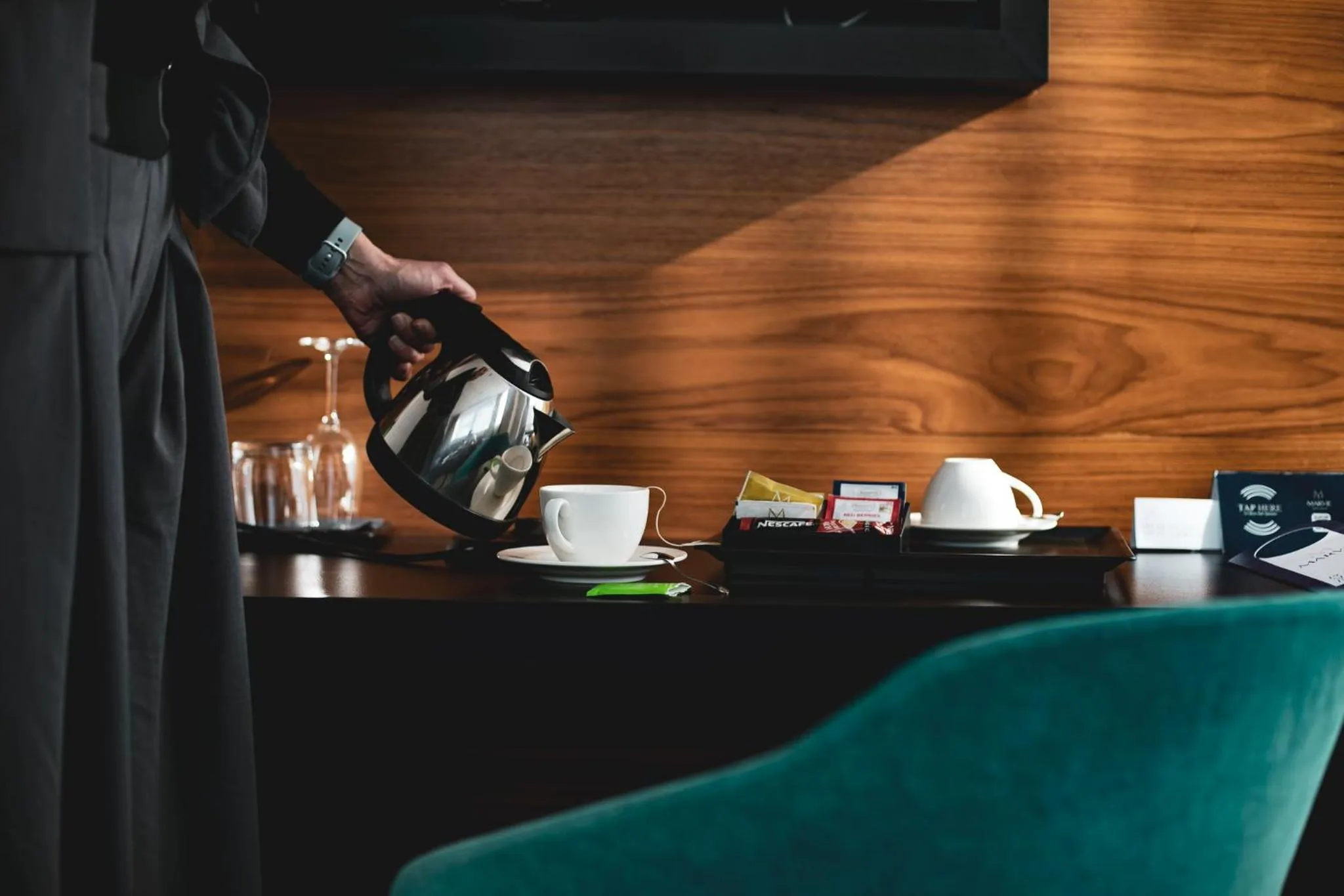 Coffee/tea facilities in Marvie Hotel & Health