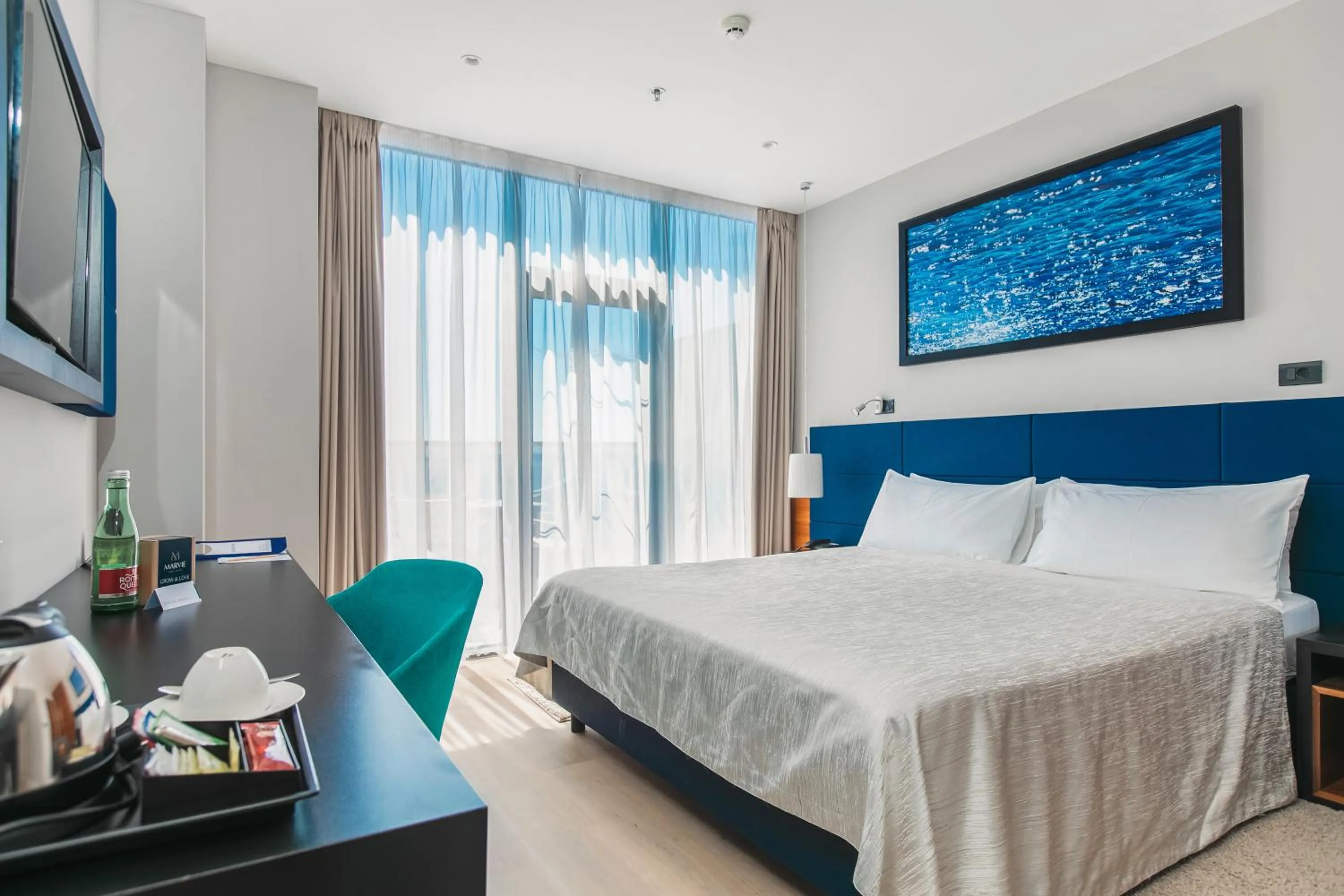 Bed in Marvie Hotel & Health