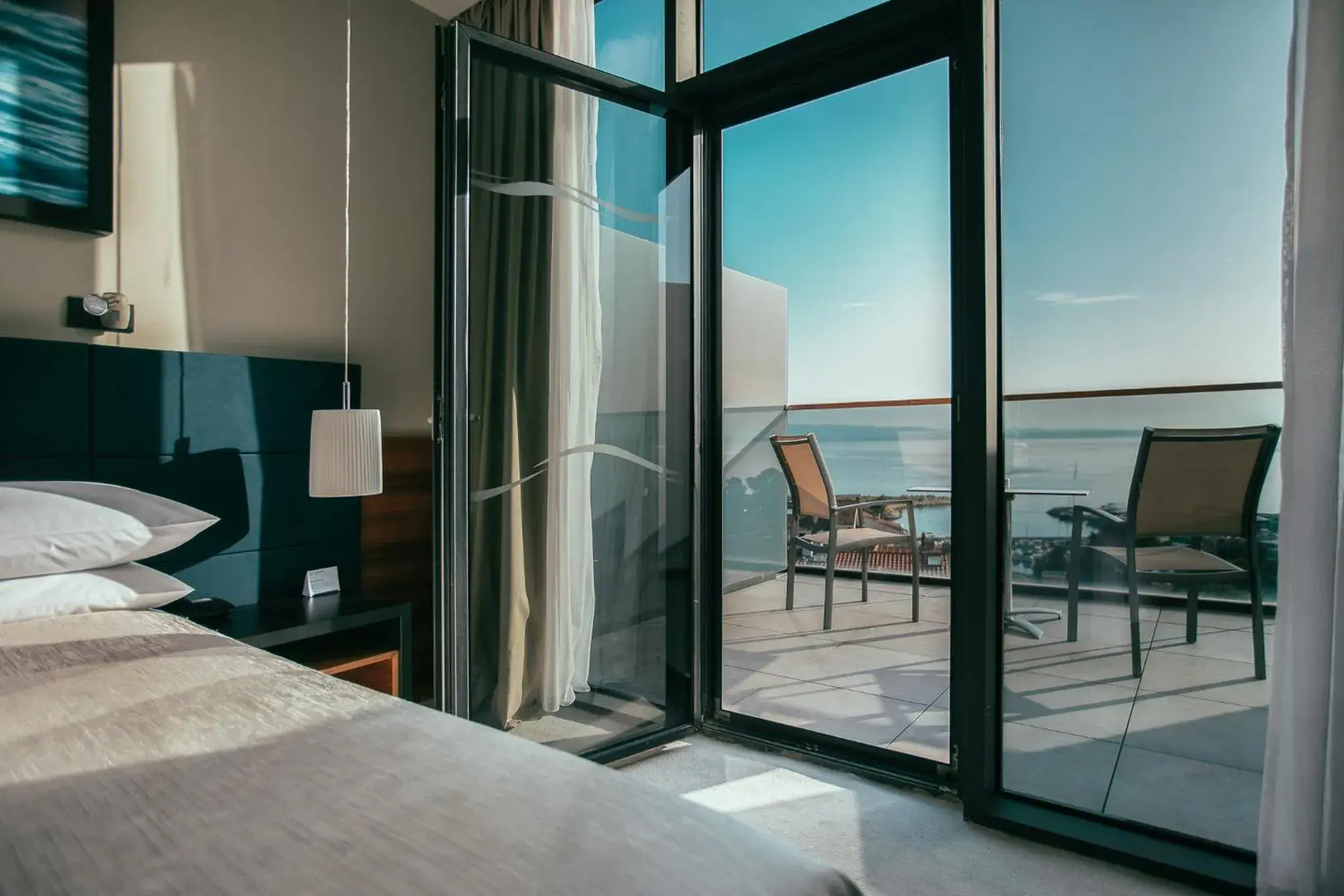 Superior Sea View Double Room with Balcony in Marvie Hotel & Health Superior Sea View Double Room with Balcony in Marvie Hotel & Health