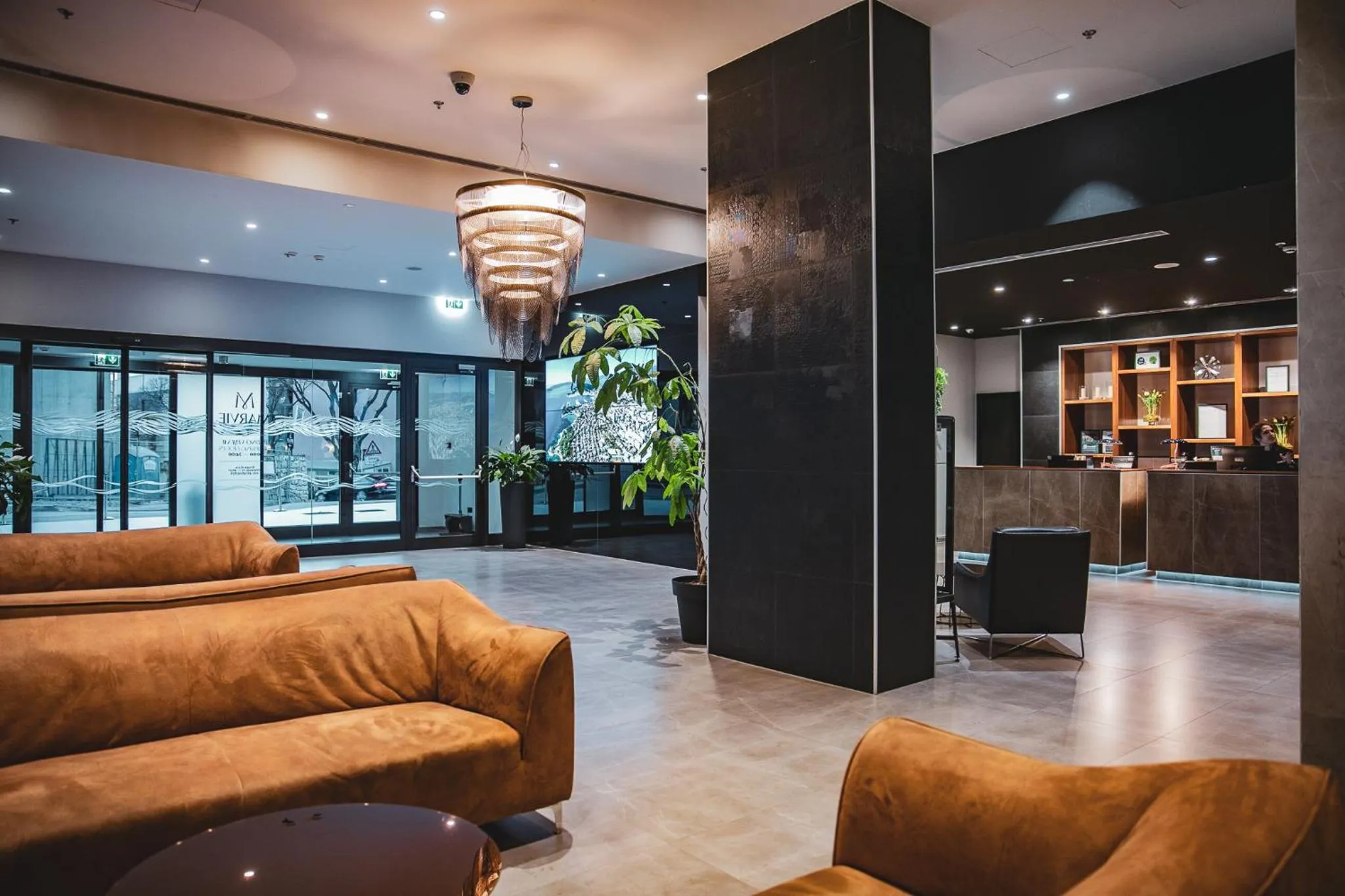 Lobby or reception in Marvie Hotel & Health