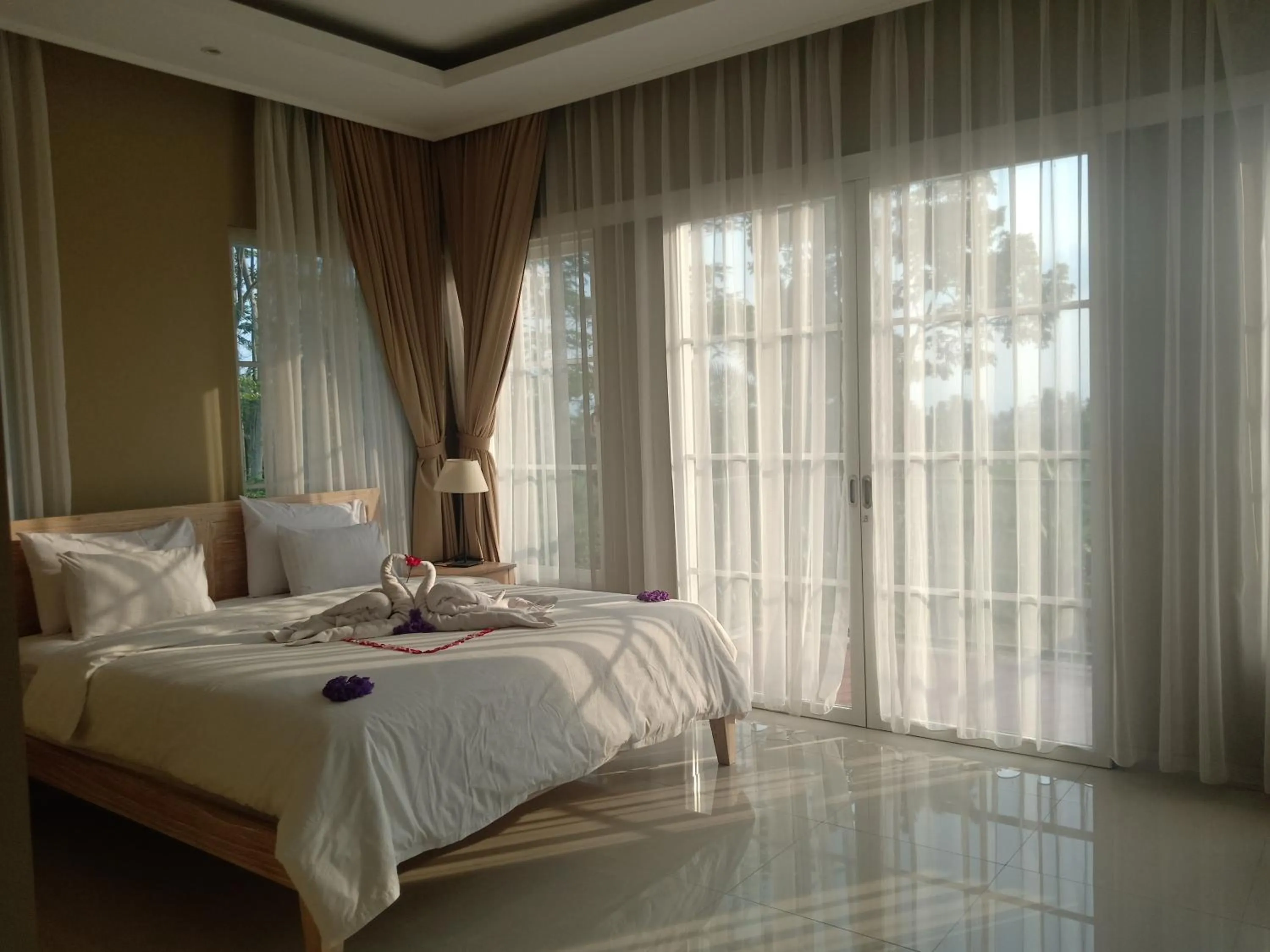 Bed in Sevilla Resort Magelang