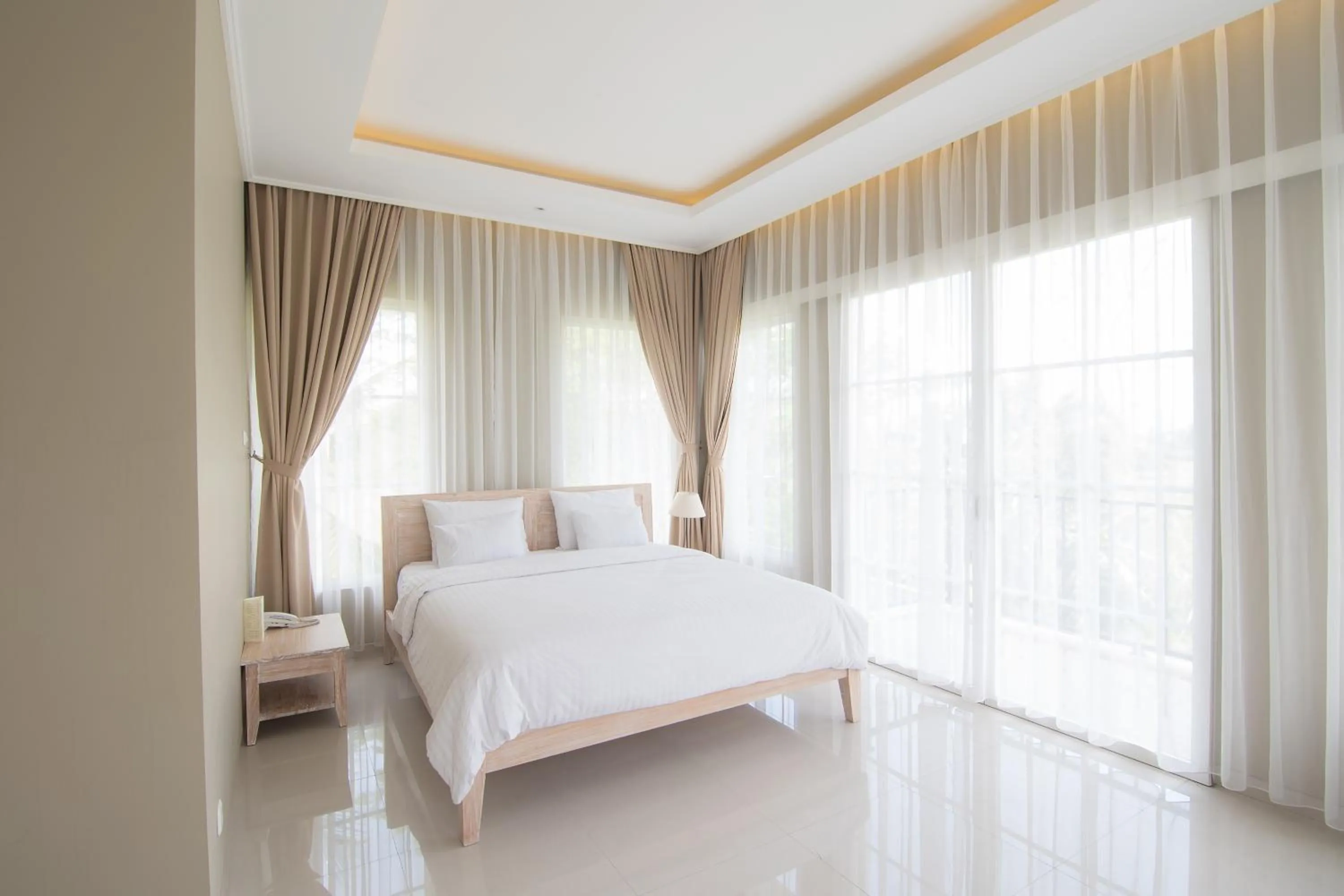 Bed in Sevilla Resort Magelang