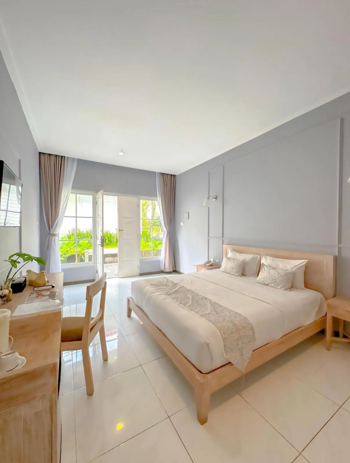 Bed in Sevilla Resort Magelang