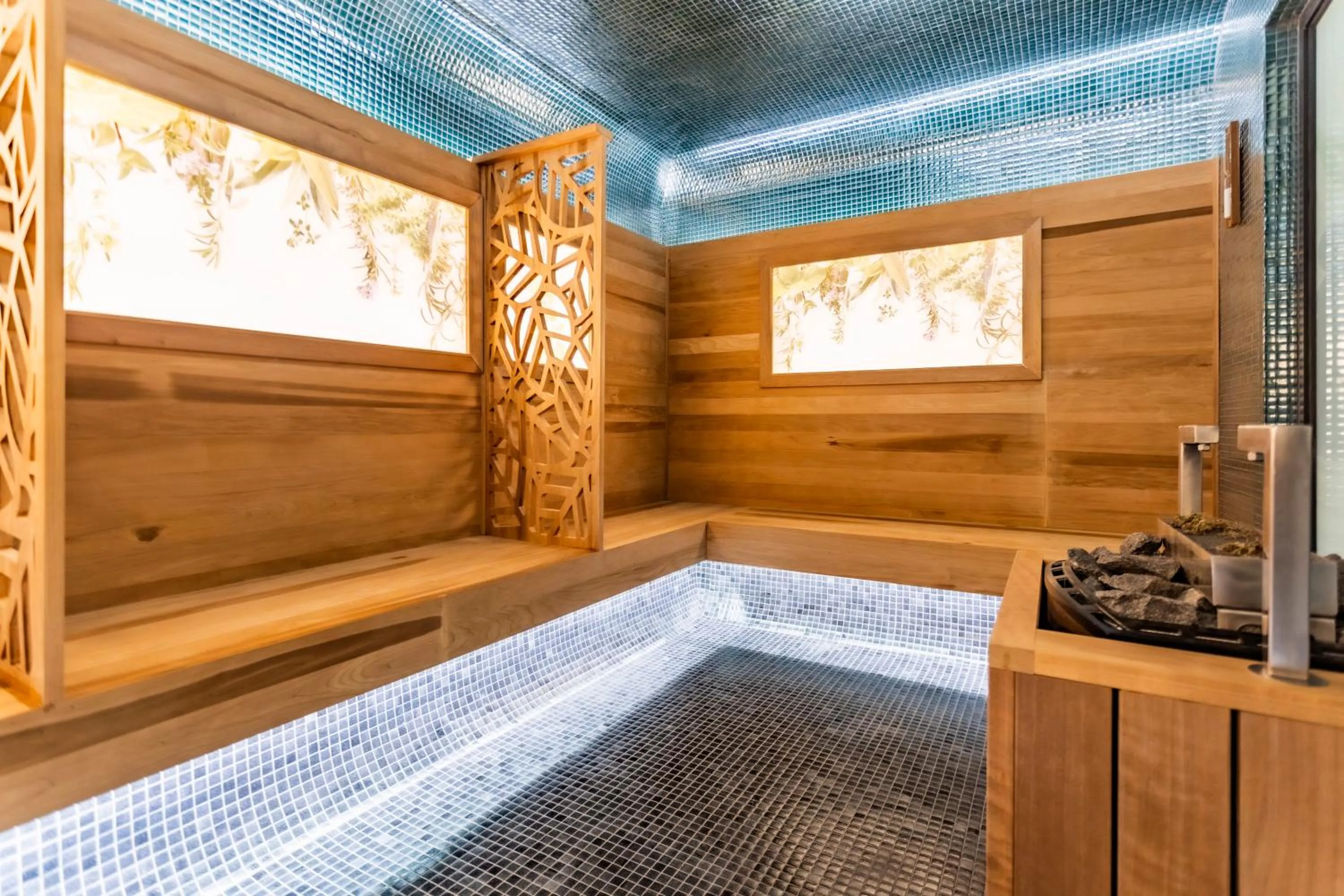 Steam room in Burgas Beach Resort Apartments