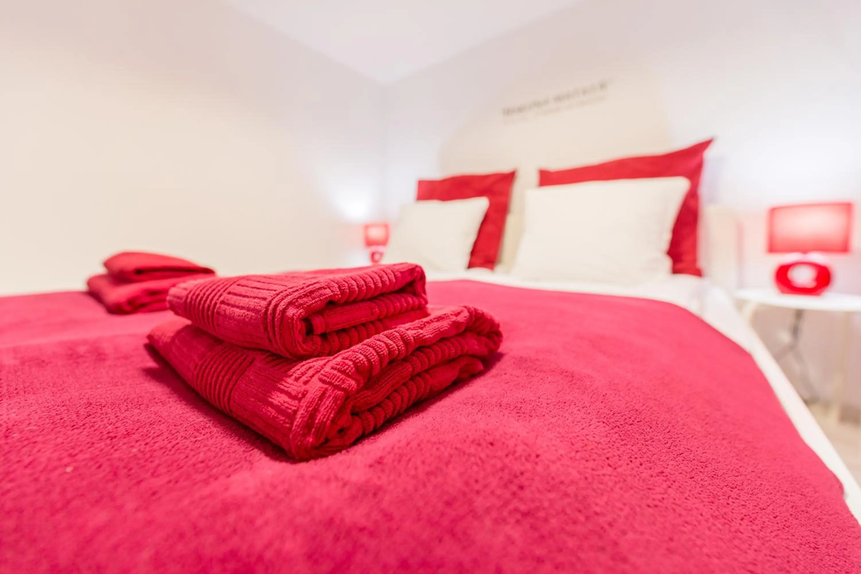 Bedroom, Bed in happy home FOX