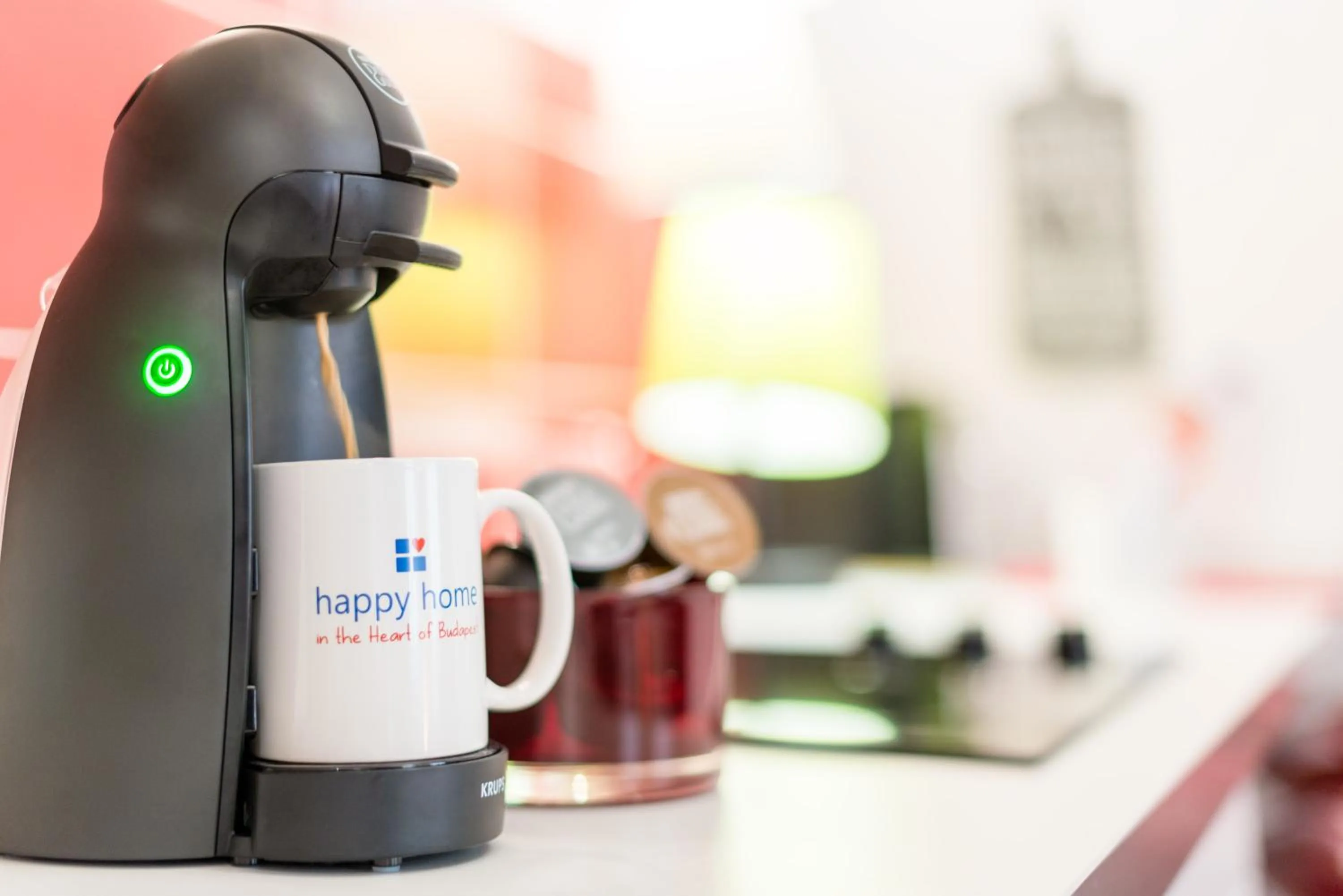 Coffee/tea facilities in happy home FOX