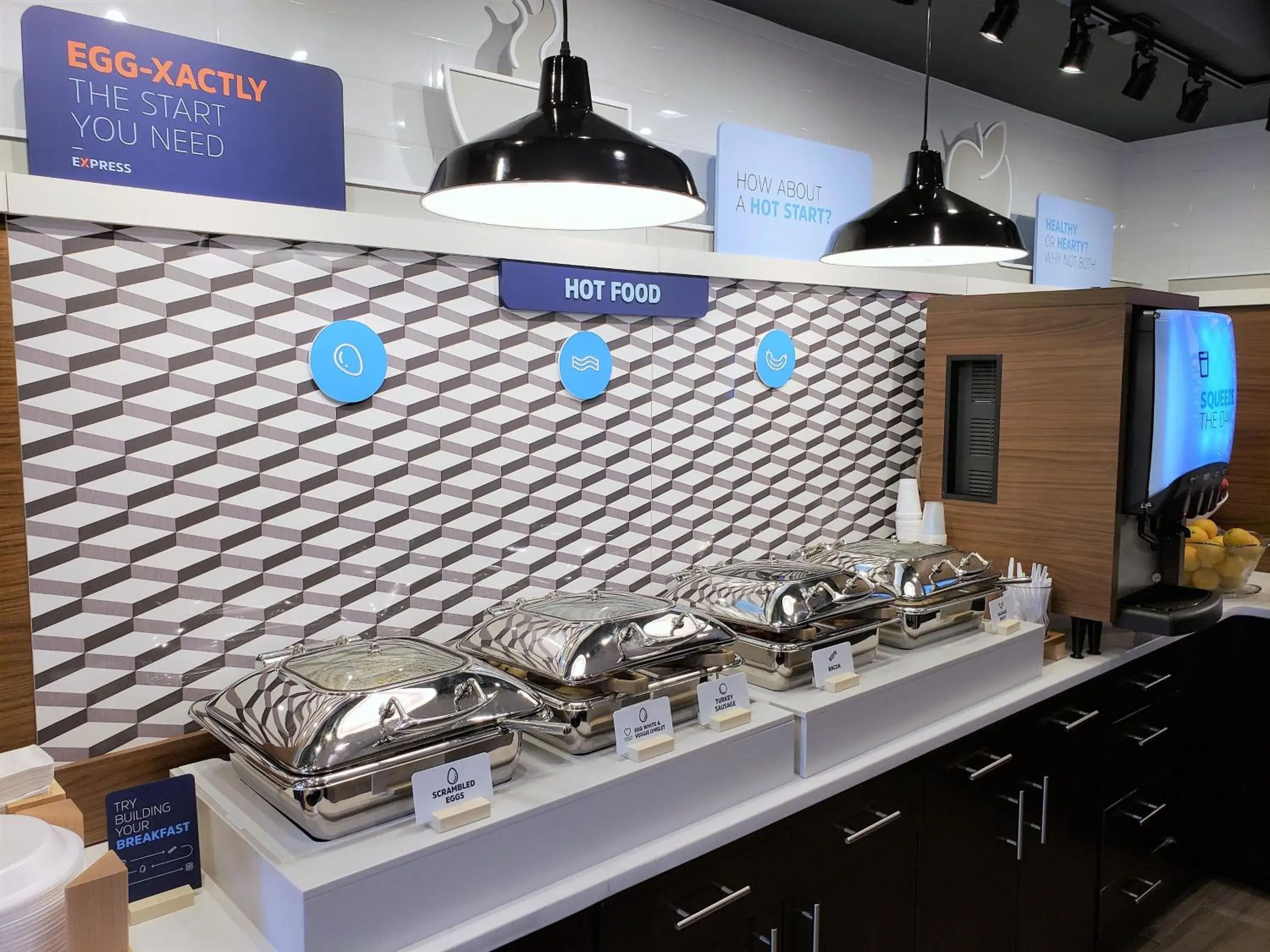 Breakfast in Holiday Inn Express Washington DC Silver Spring by IHG Breakfast in Holiday Inn Express Washington DC Silver Spring by IHG