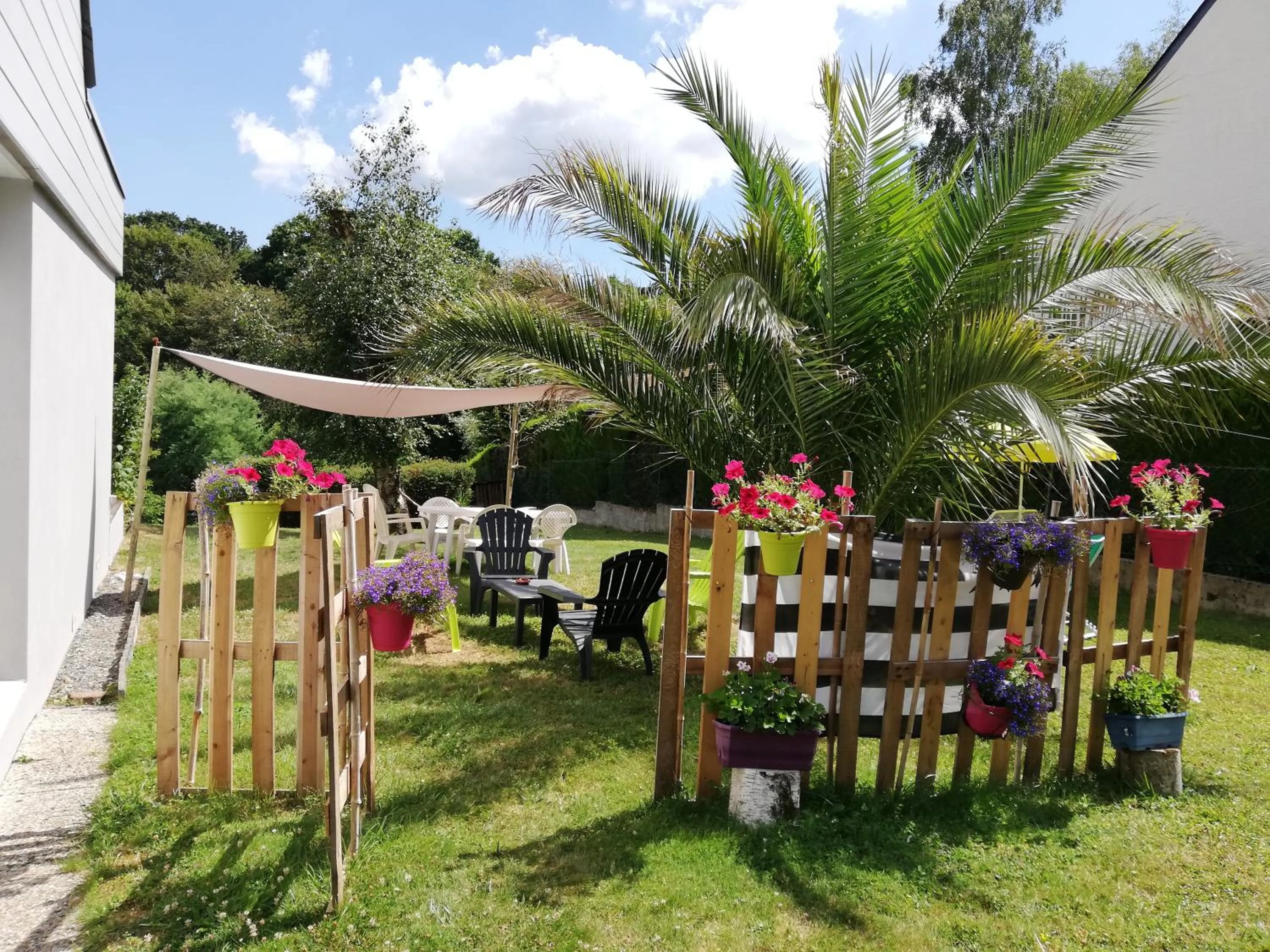 Garden in 1 chambre d'hôte entre terre et mer