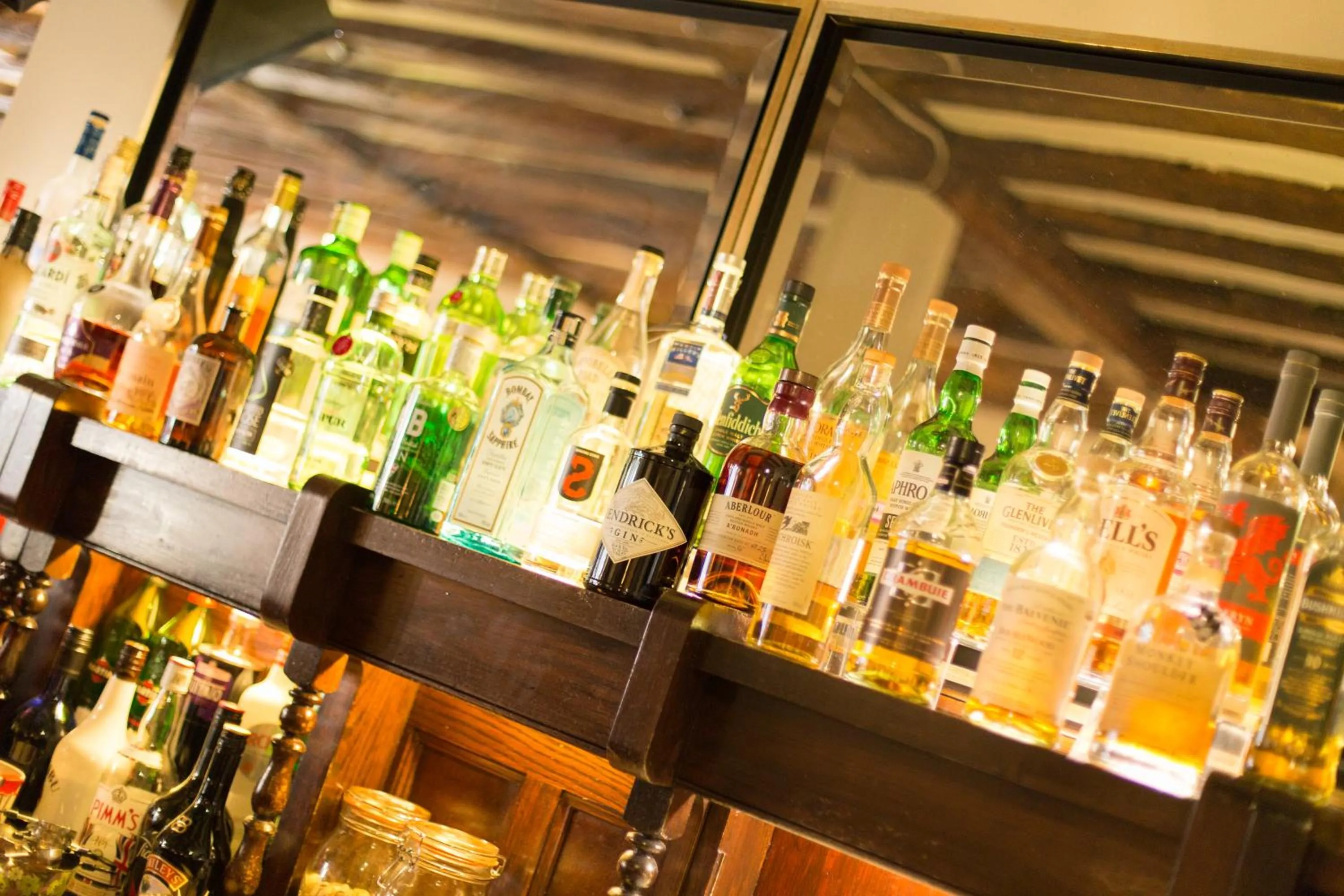 Alcoholic drinks in The Old Vine