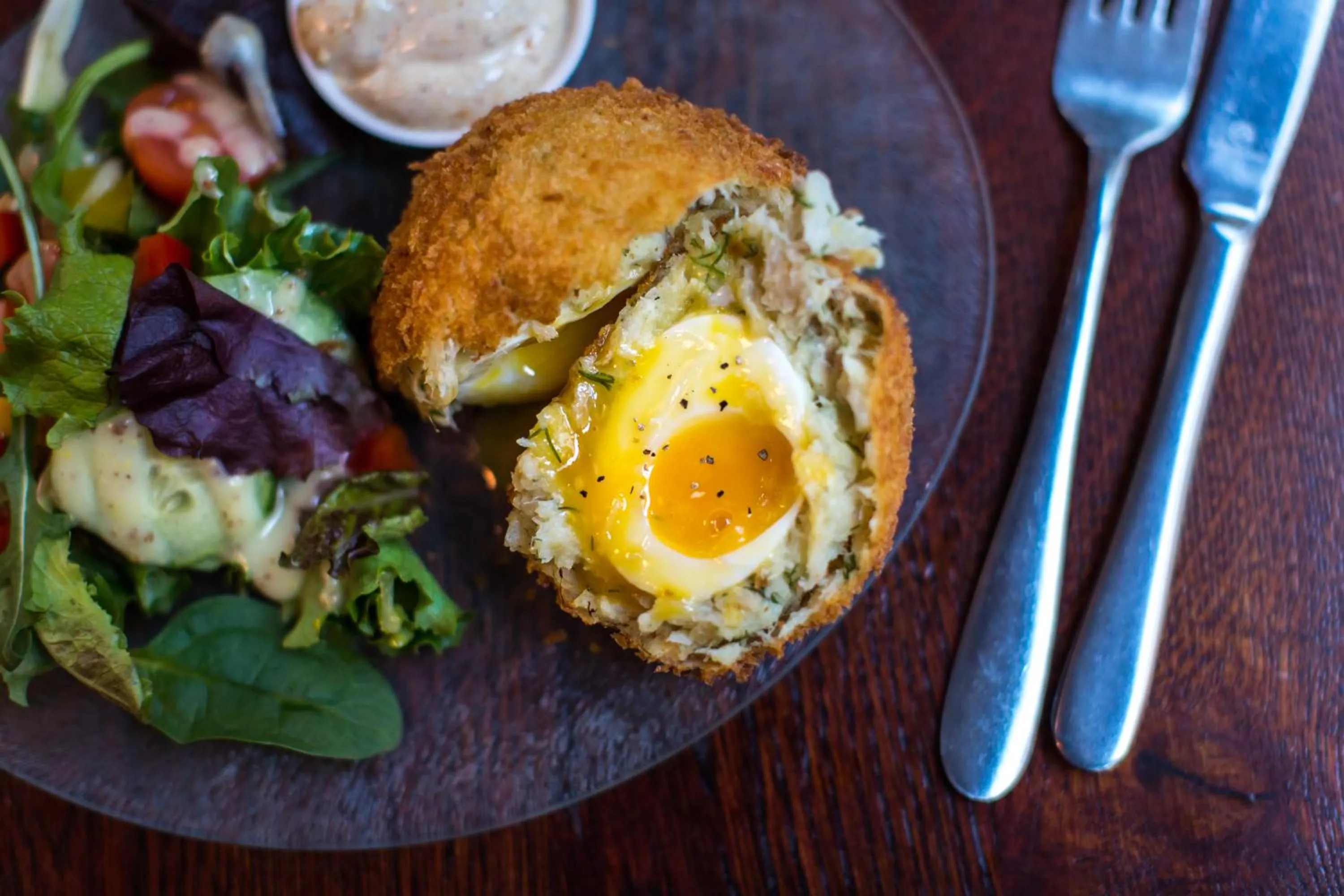 Food close-up in The Old Vine