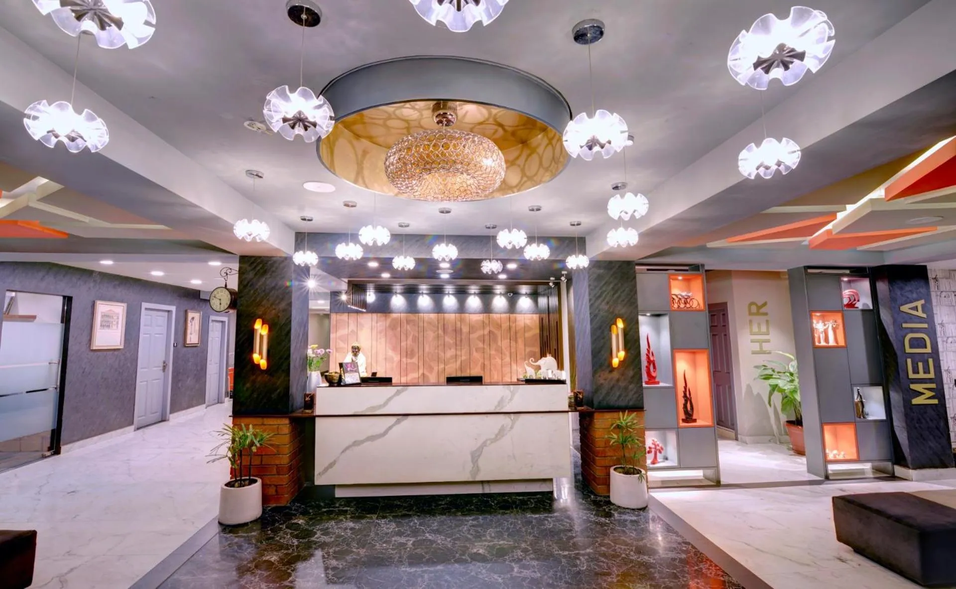 Lobby or reception in Udaan Woodberry Hotel & Spa