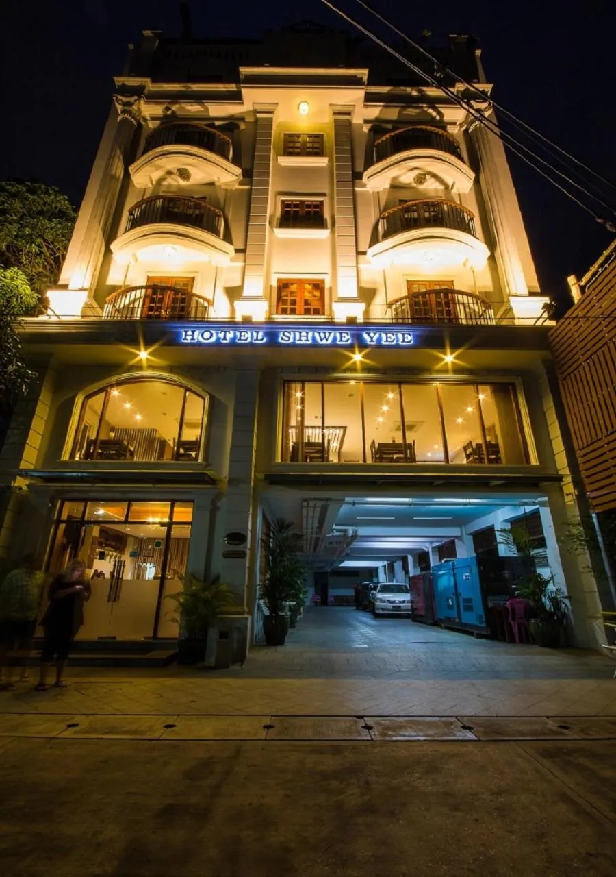 Location in Hotel Shwe Yee