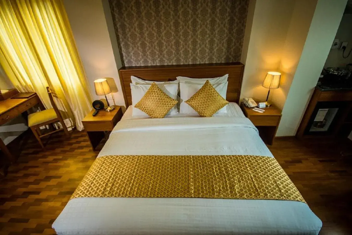 Bed in Hotel Shwe Yee Bed in Hotel Shwe Yee