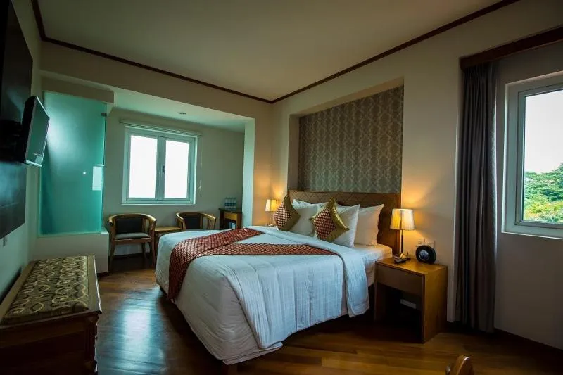 Bed in Hotel Shwe Yee