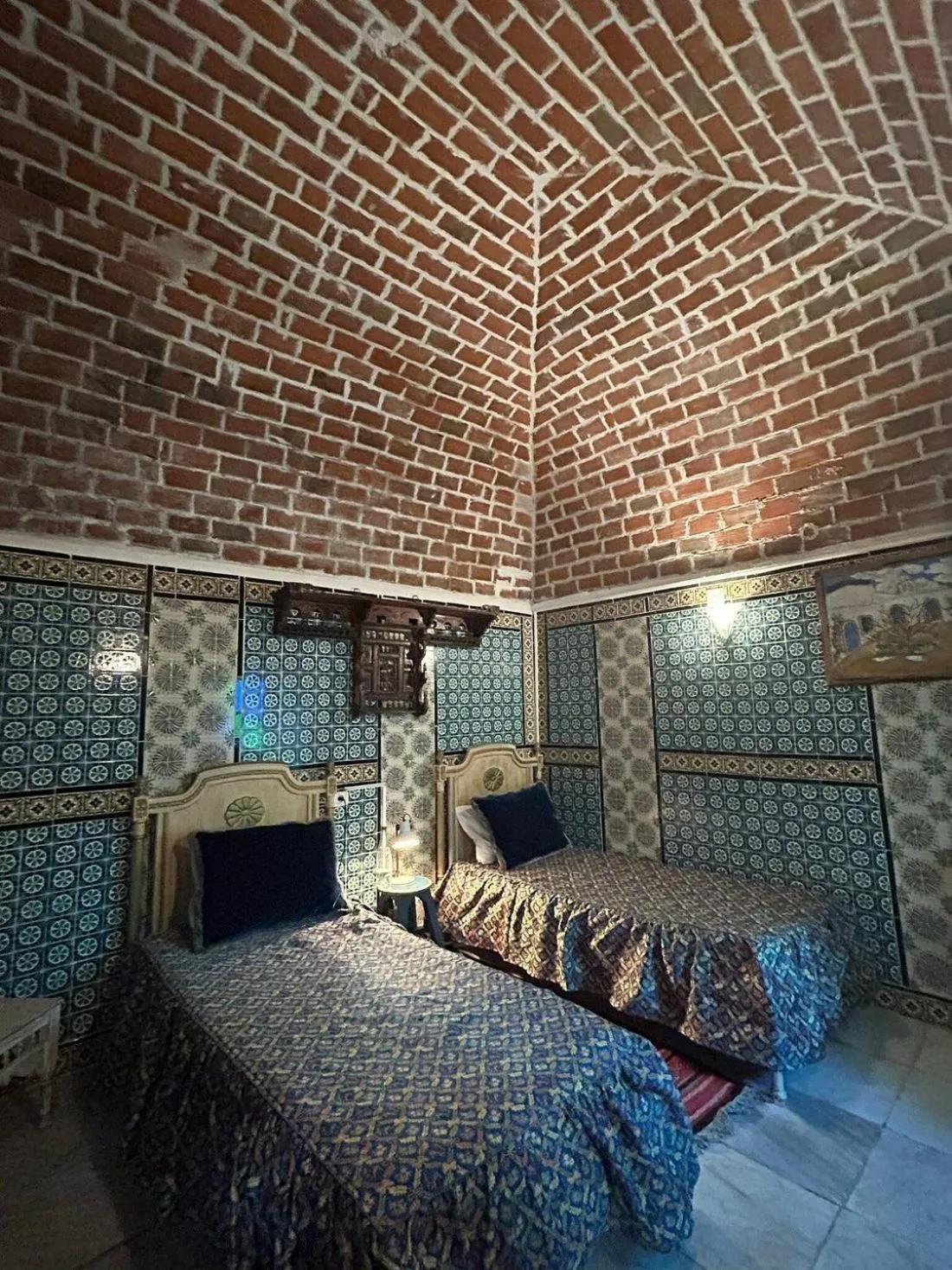 Bed in Hôtel Bou Fares