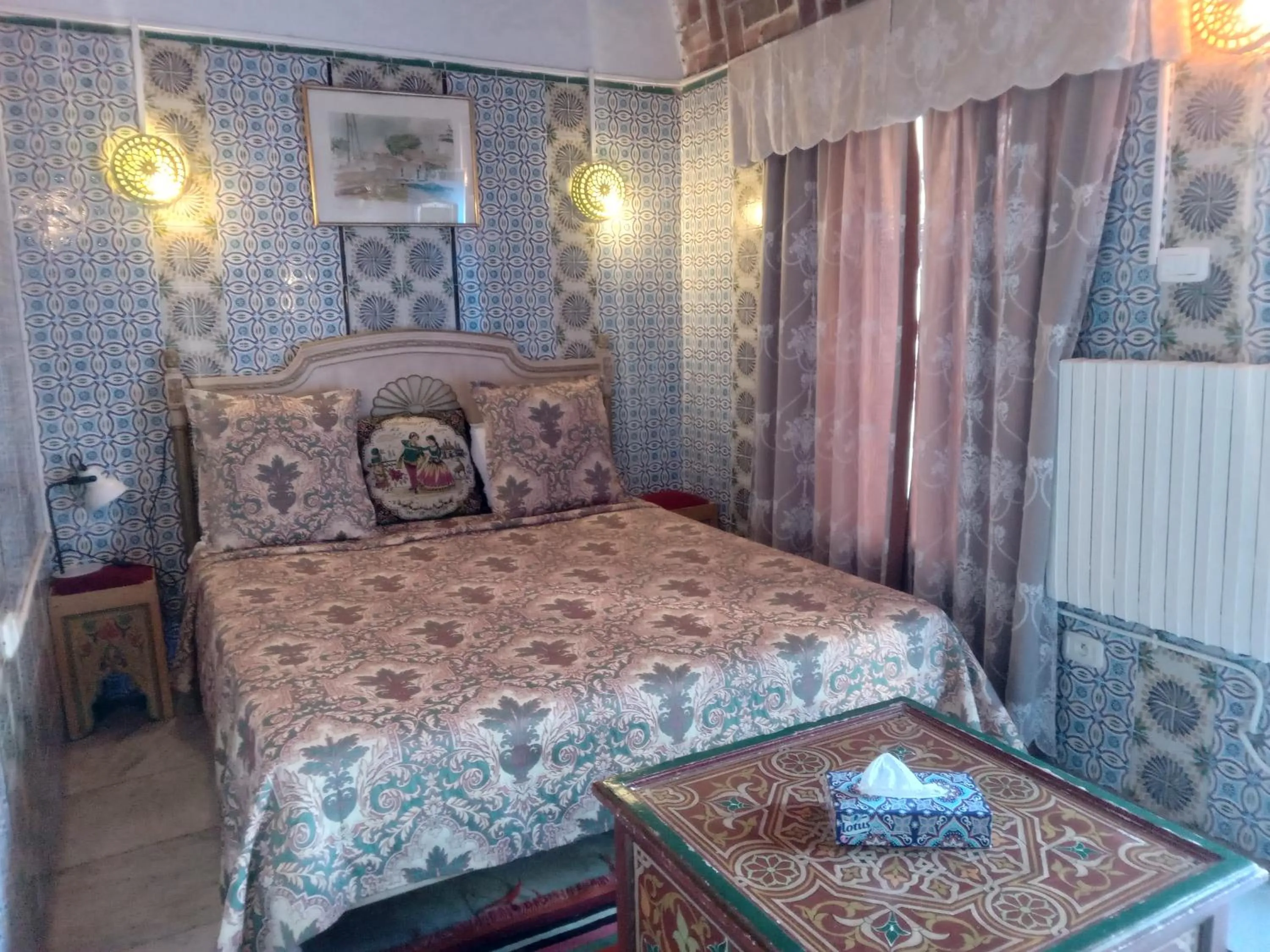 Bed in Hôtel Bou Fares