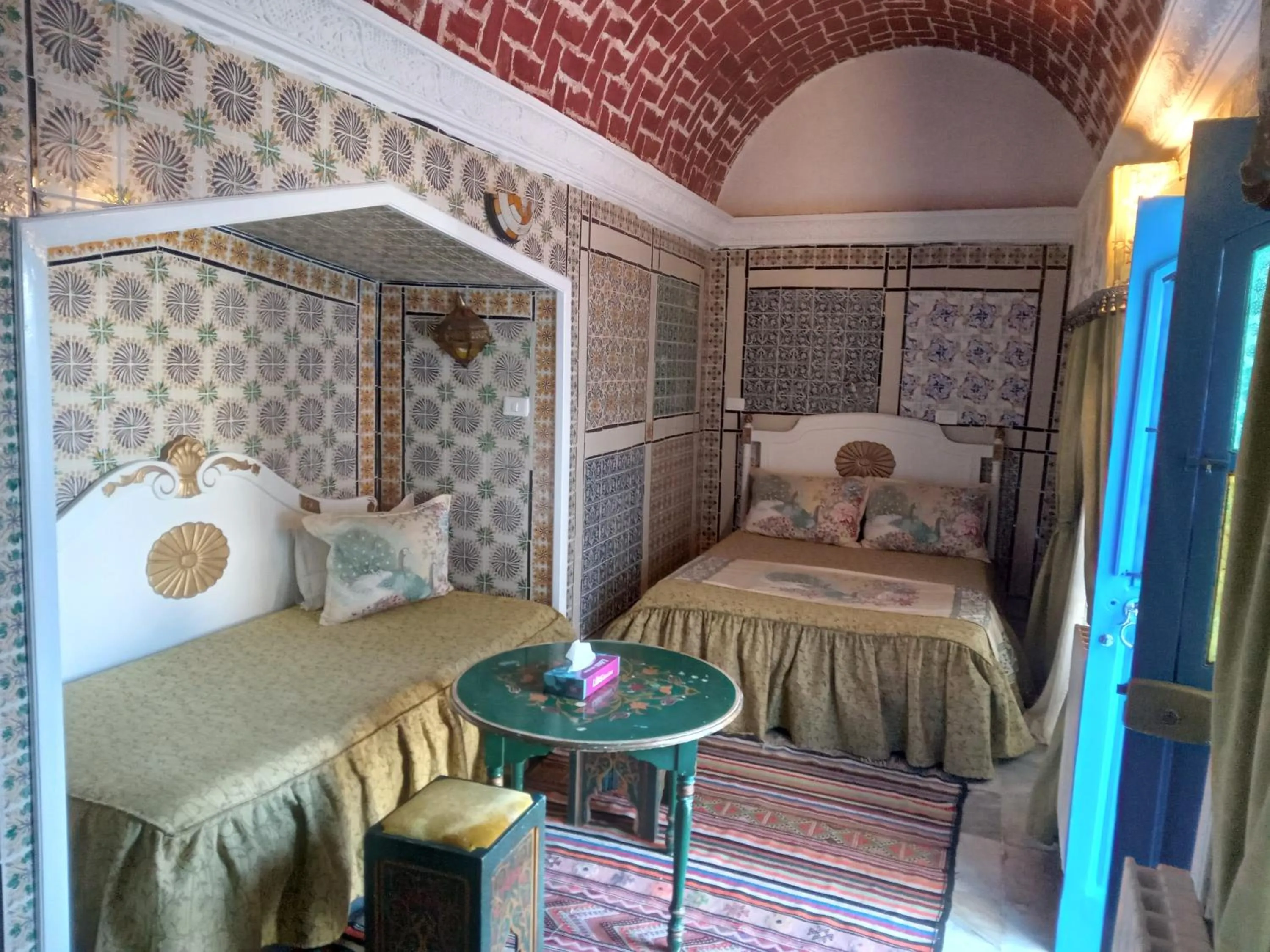 Bed in Hôtel Bou Fares