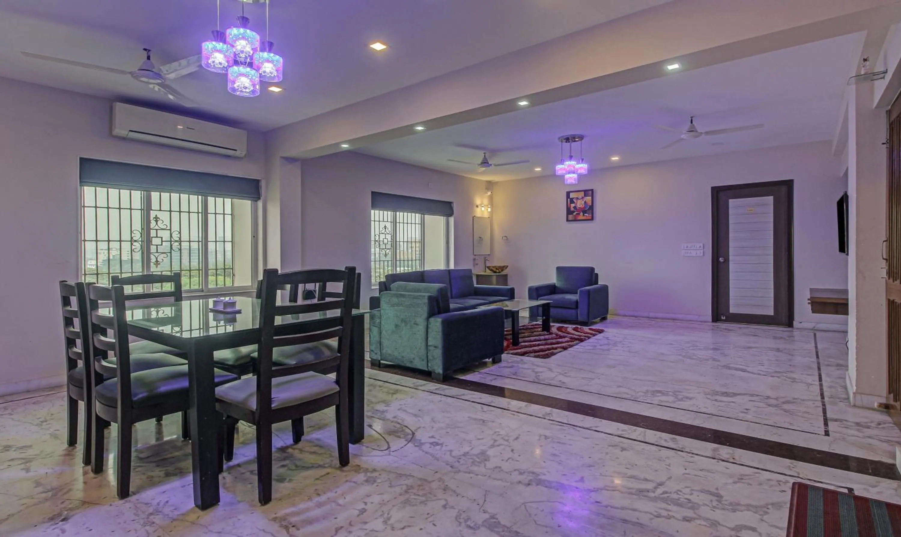 Seating area in Treebo Sreemaa Newtown Near Biswa Bangla Gate