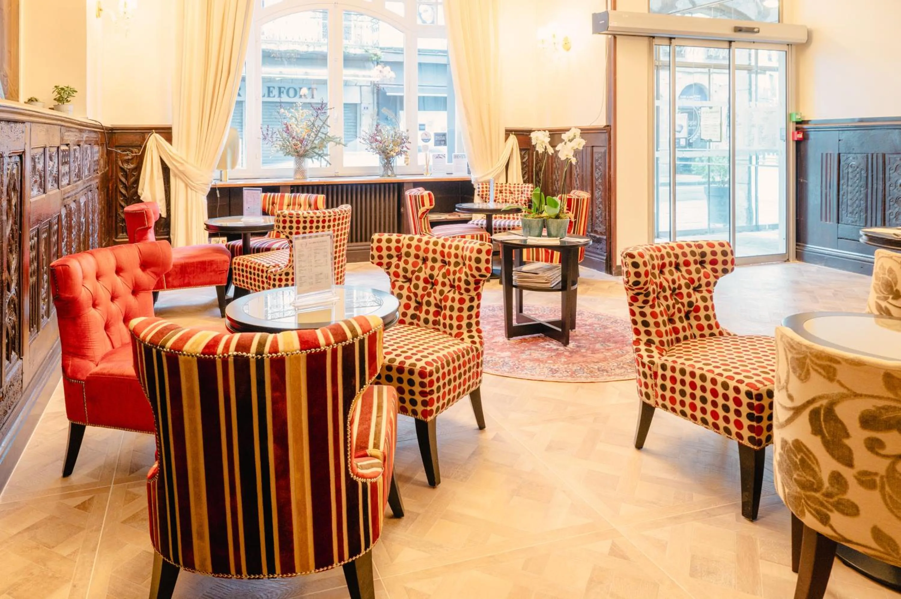 Living room in Grand Hôtel de l'Europe - Morlaix Centre