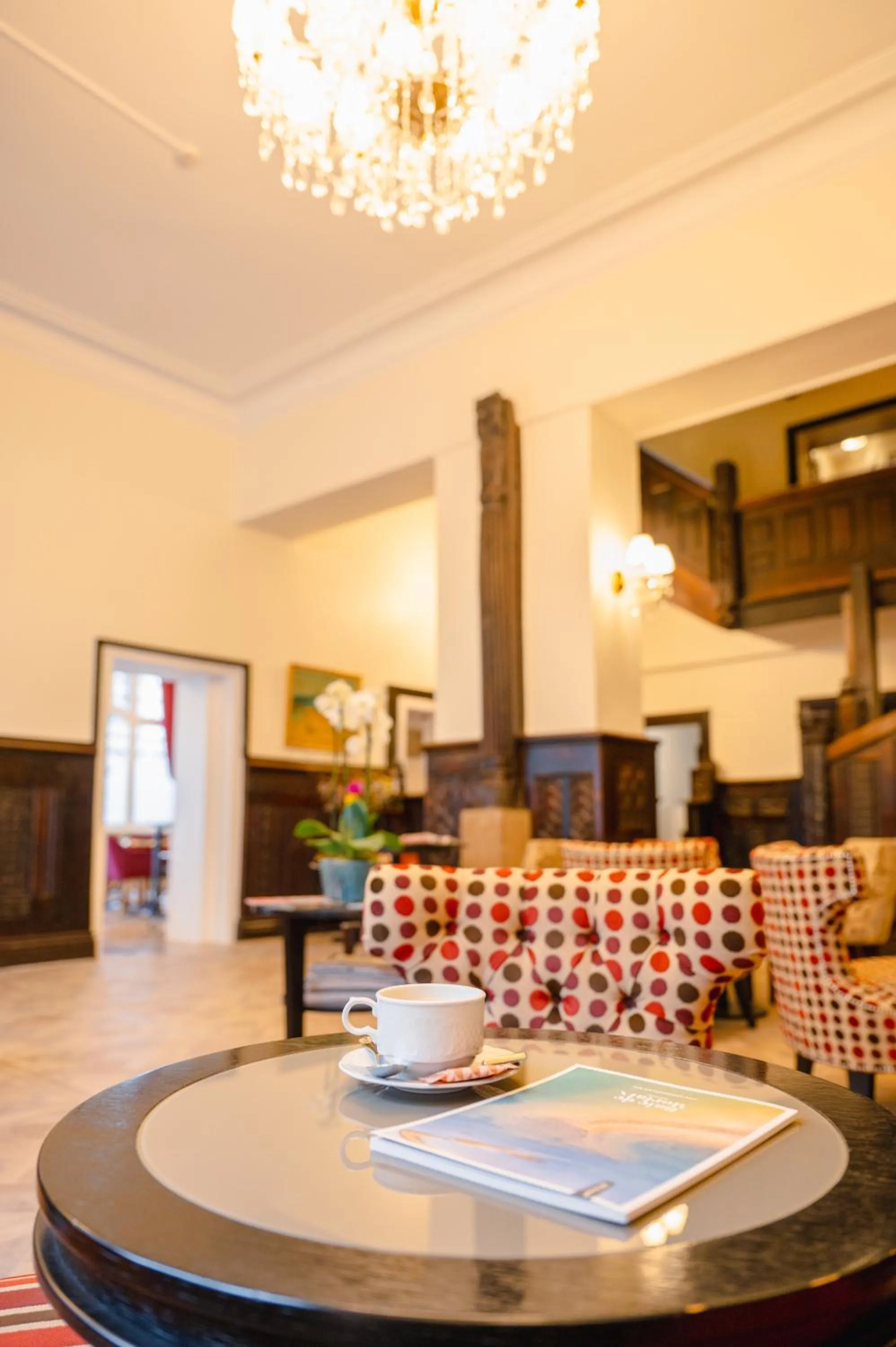 Living room in Grand Hôtel de l'Europe - Morlaix Centre