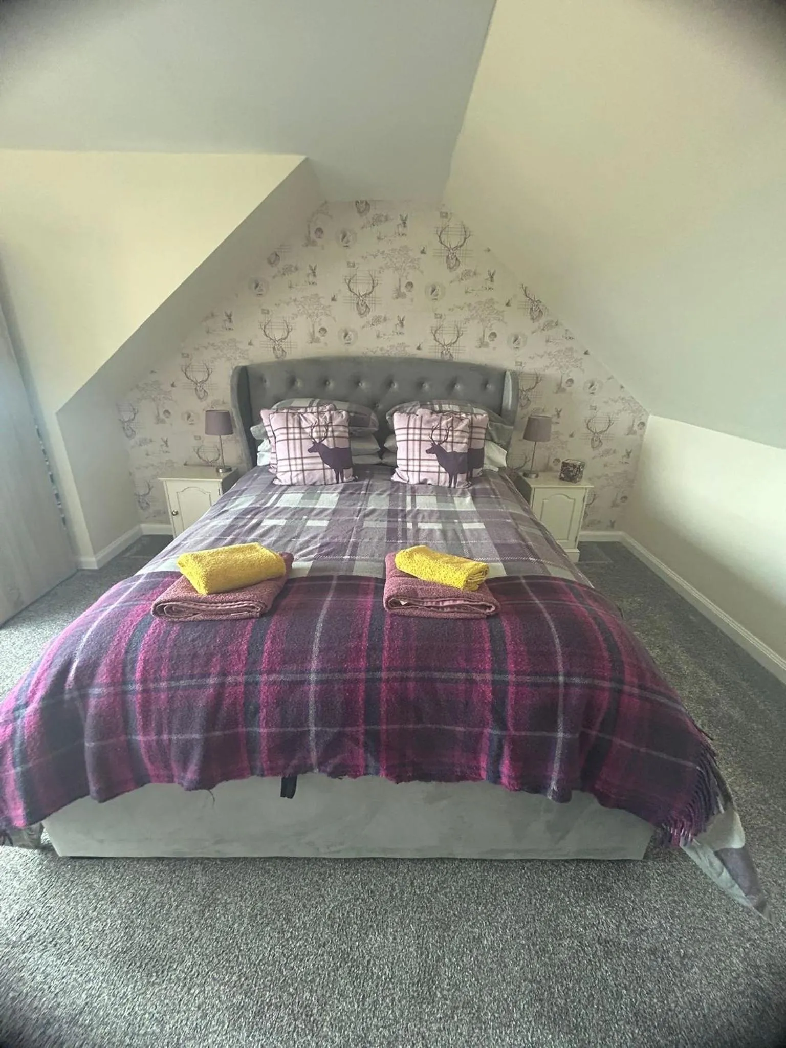 Bed in Acorn Apartment