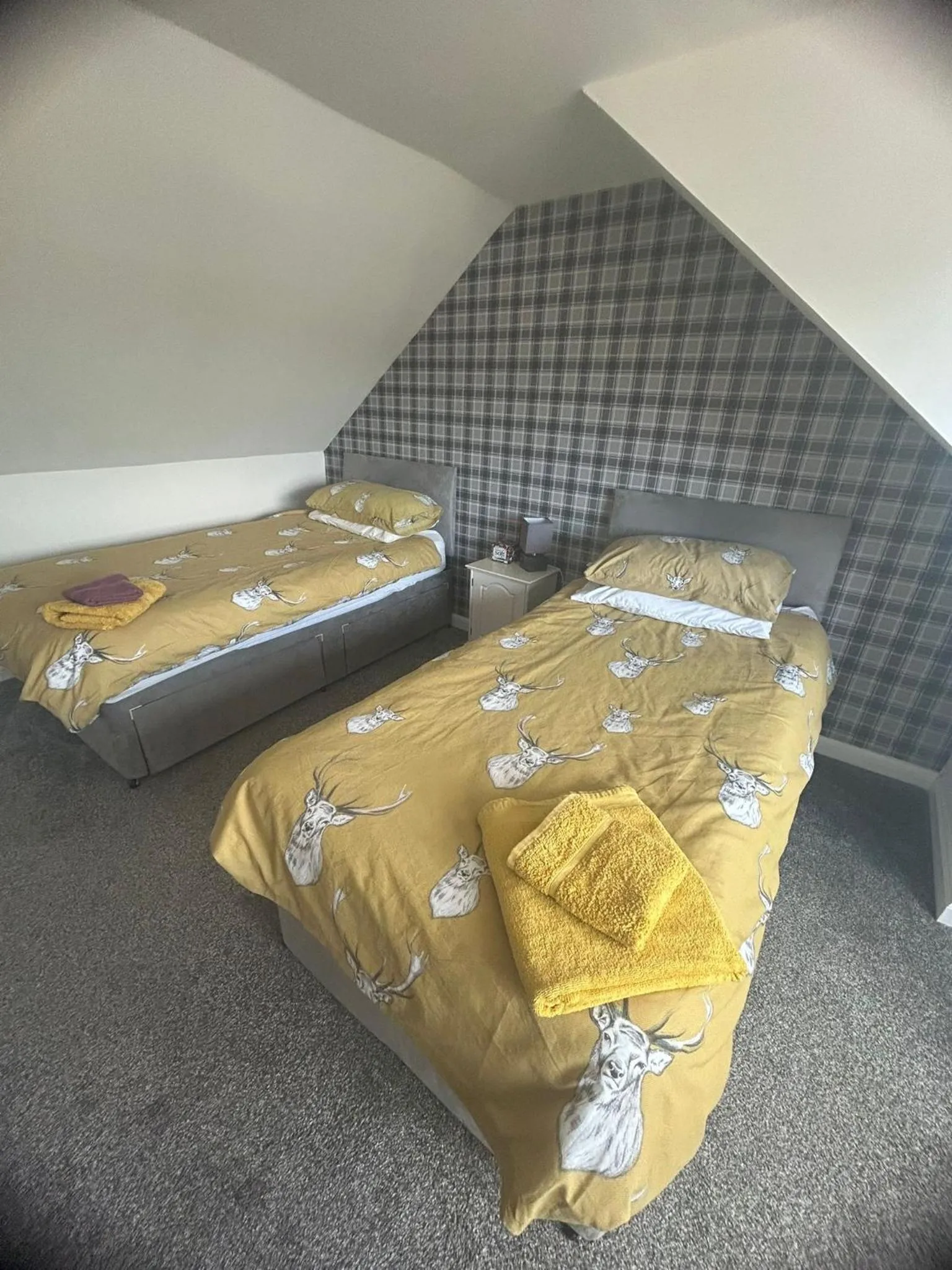 Bed in Acorn Apartment
