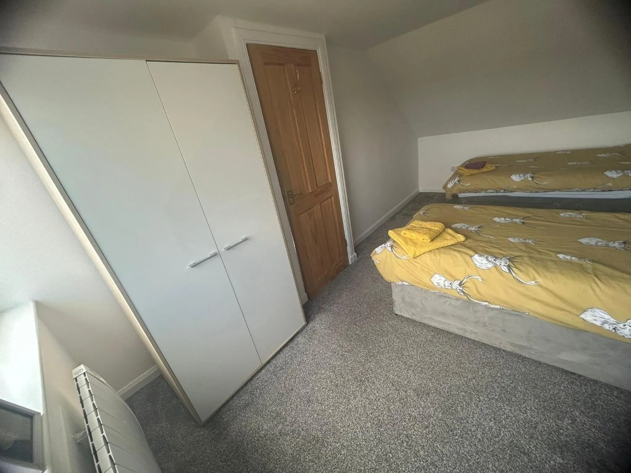 Bed in Acorn Apartment