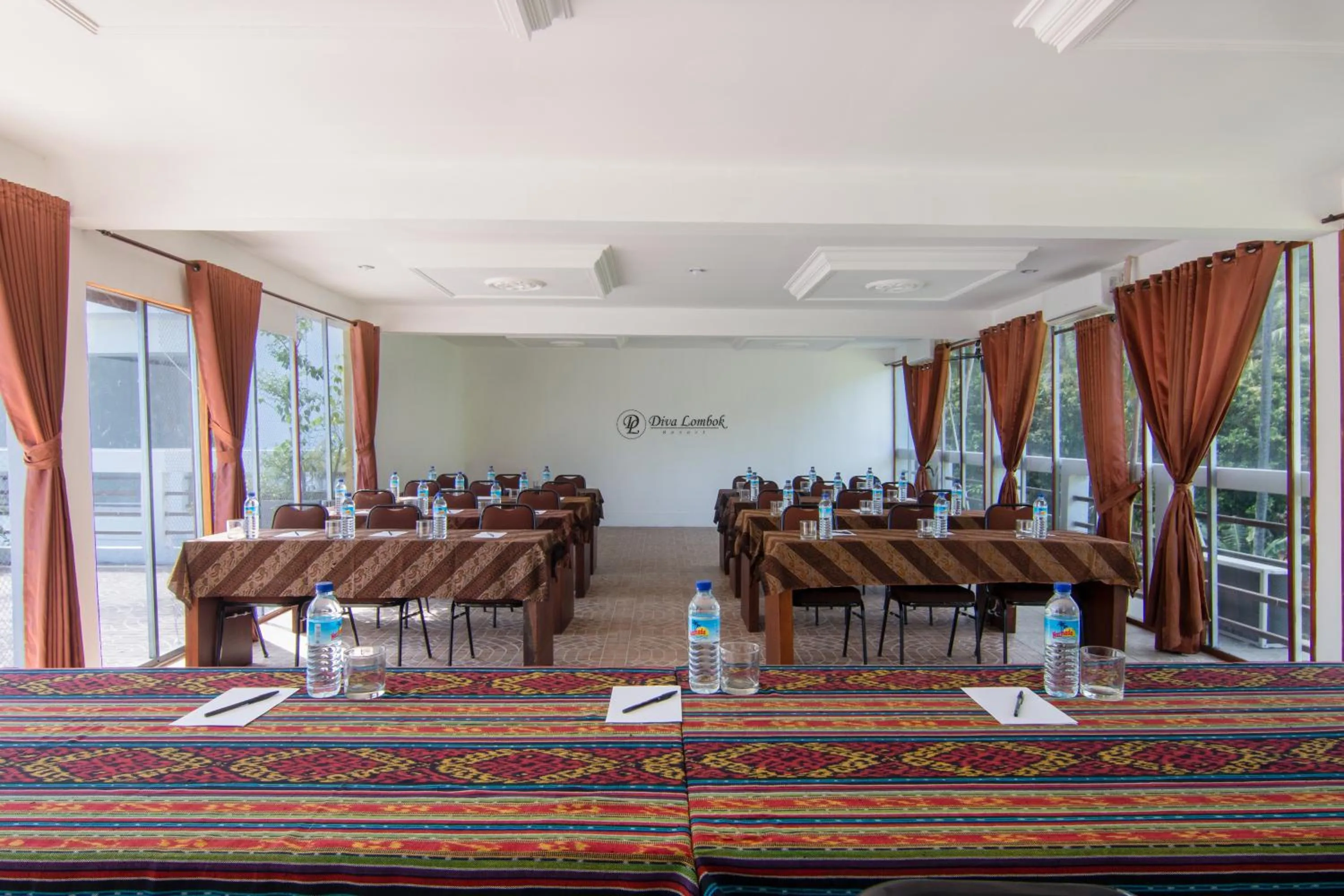 Seating area in Diva Lombok Resort