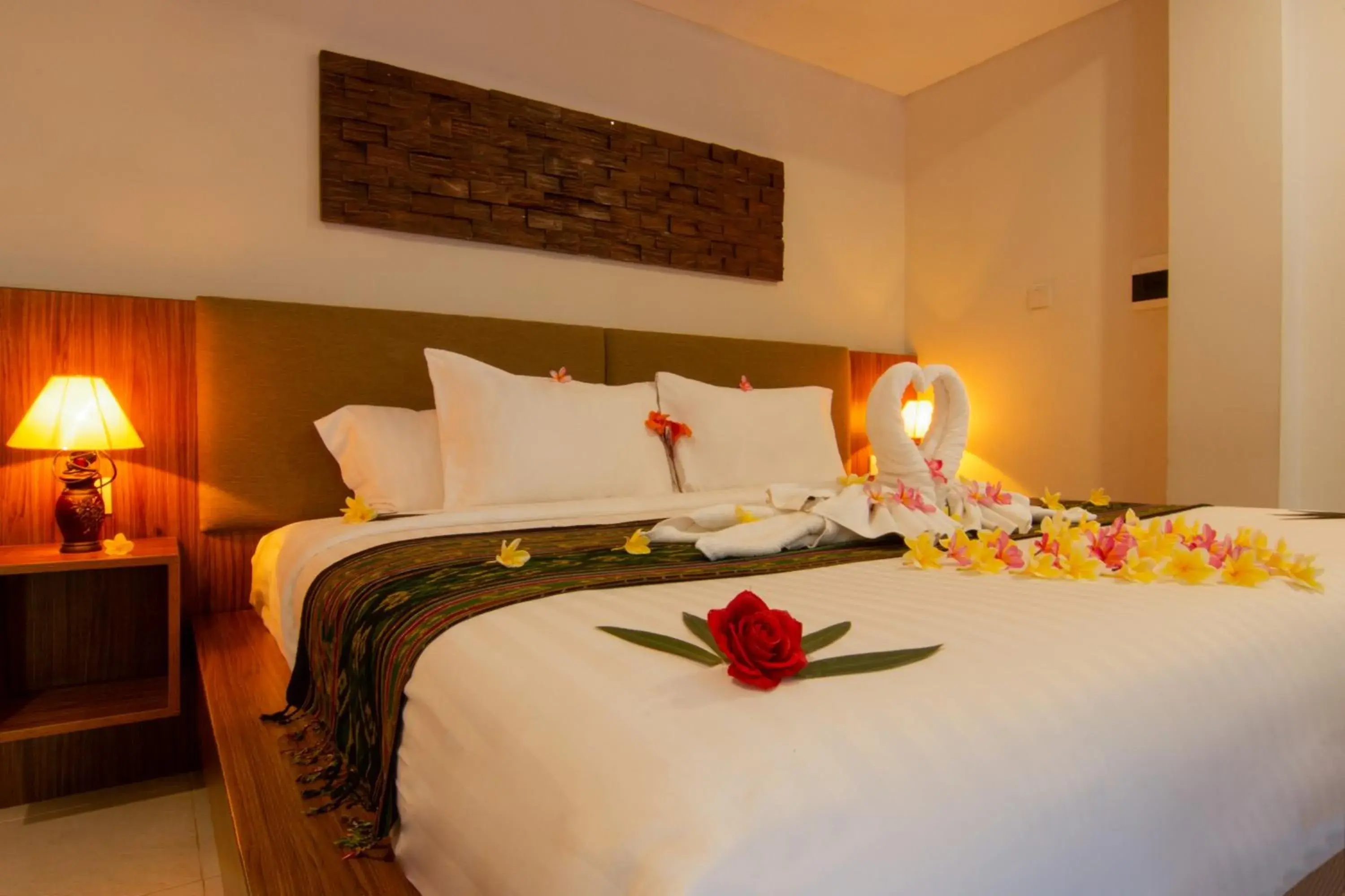 Bed in Diva Lombok Resort Bed in Diva Lombok Resort