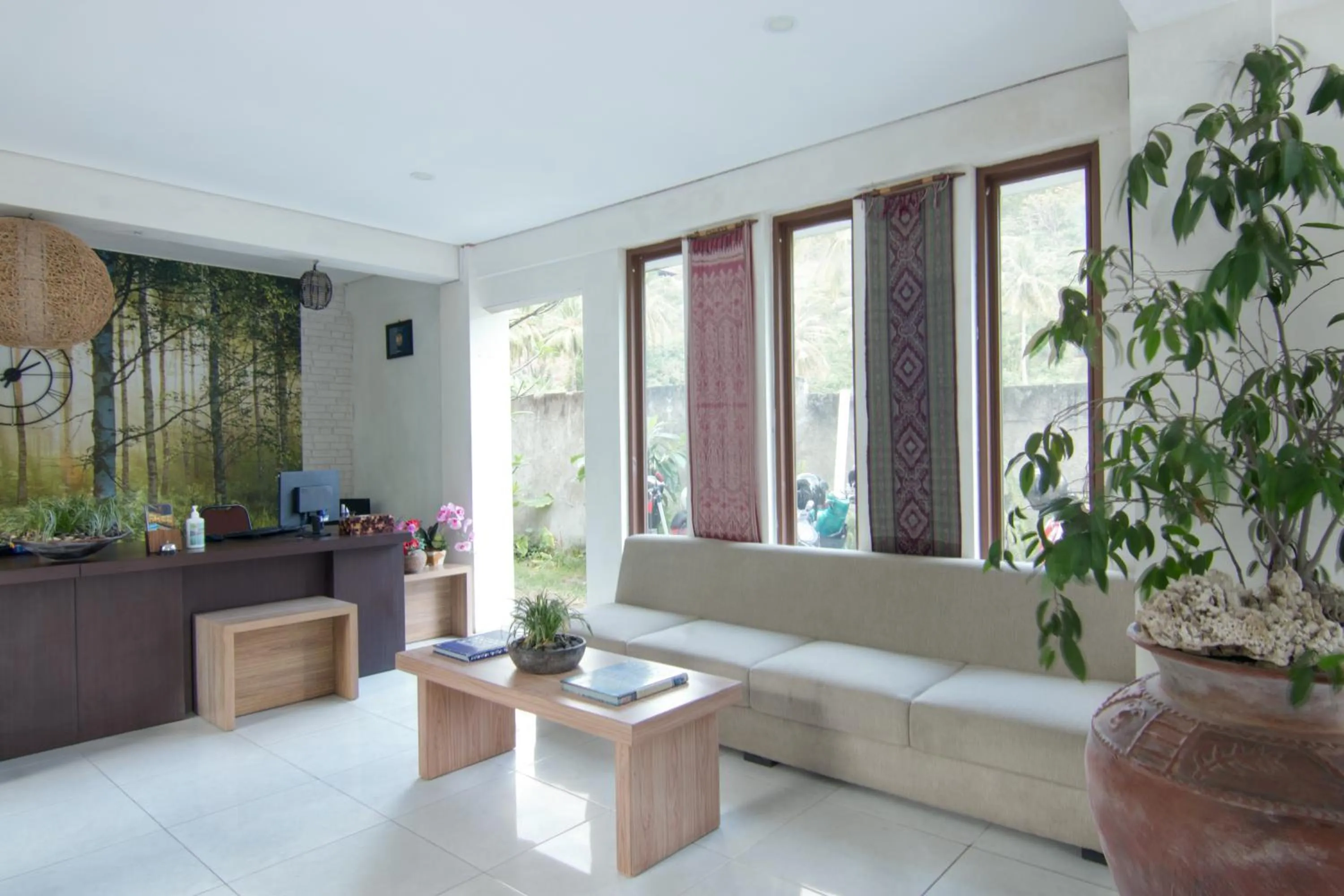 Living room in Diva Lombok Resort