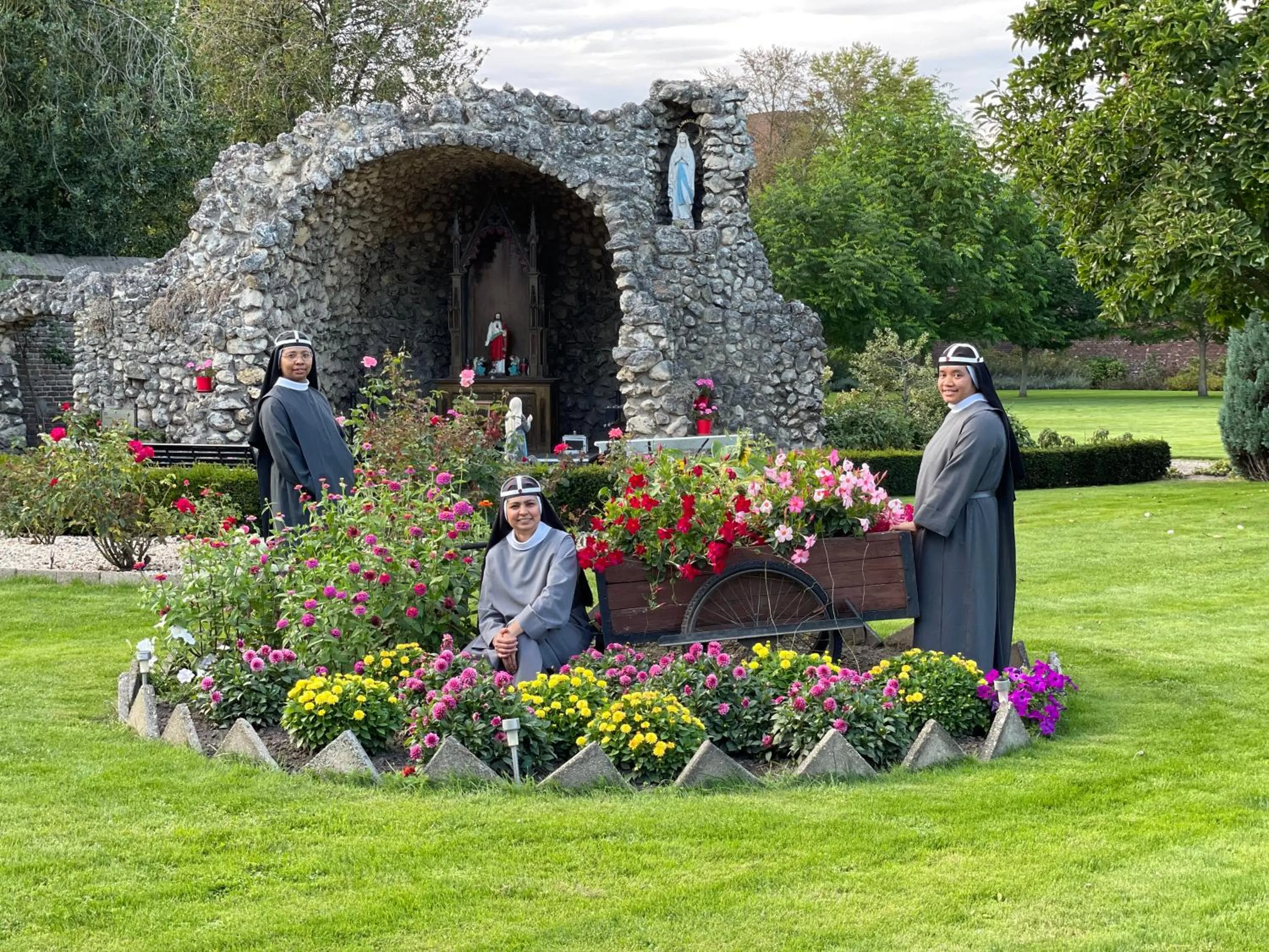 Garden in B&B Maria Hart