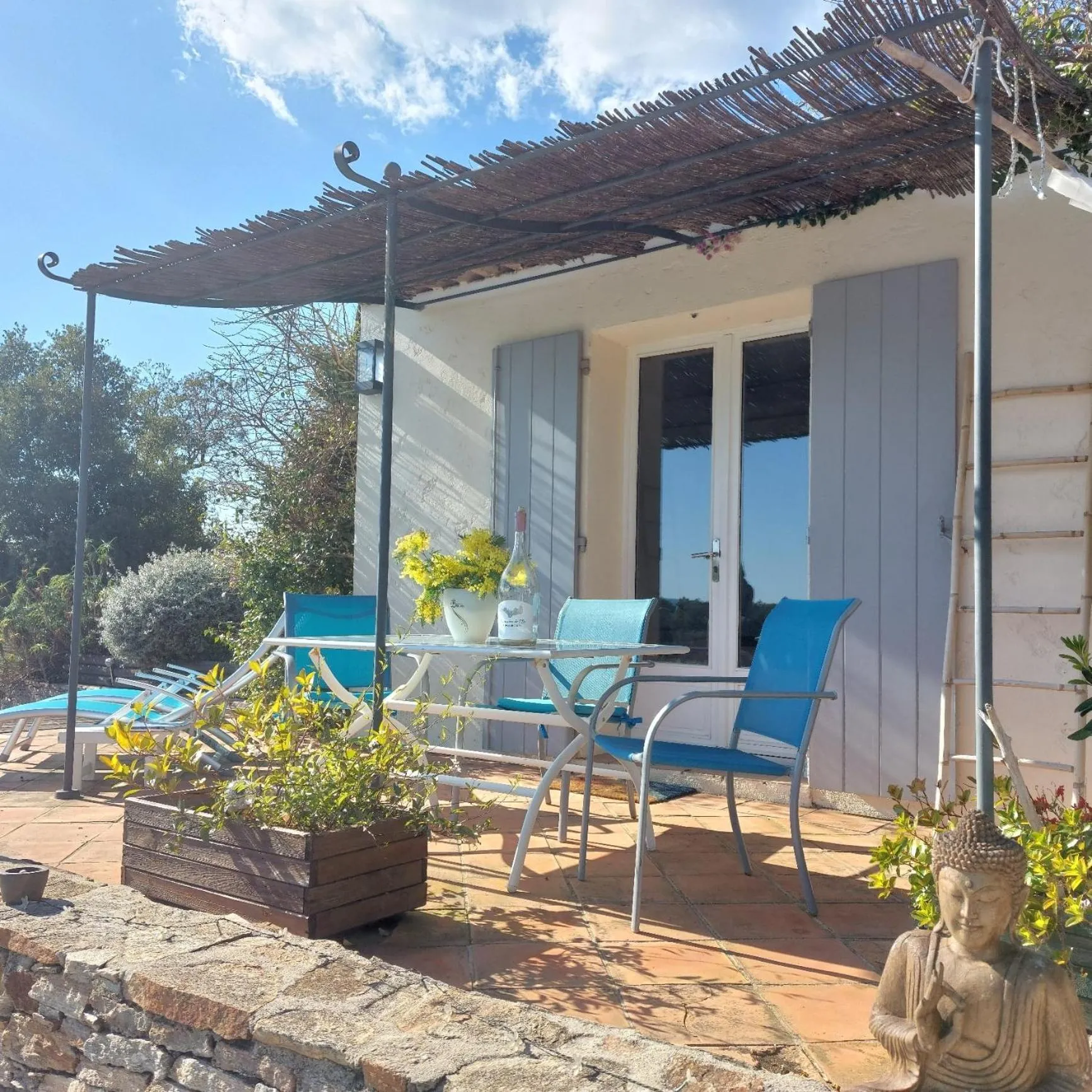 Balcony/Terrace in Villa des Delices