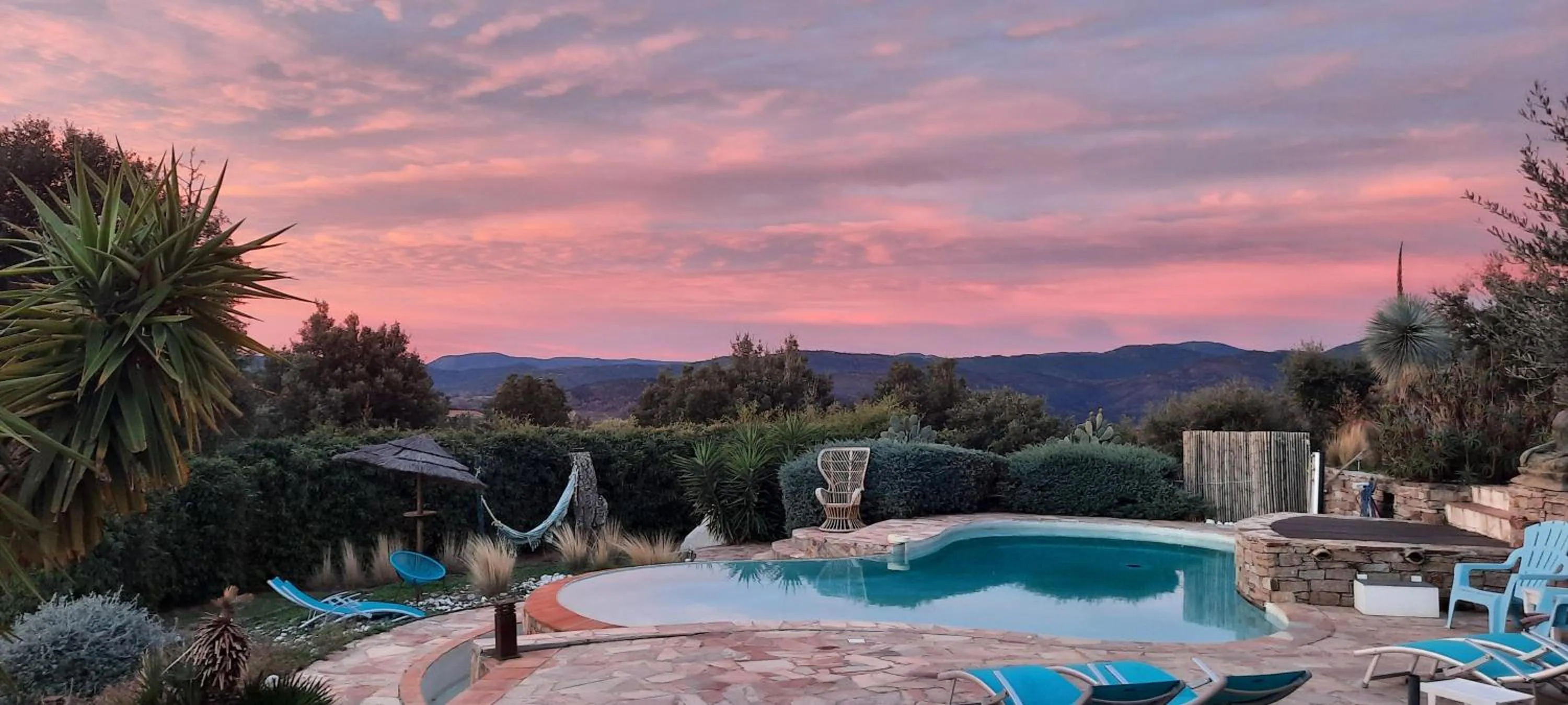 Natural landscape in Villa des Delices