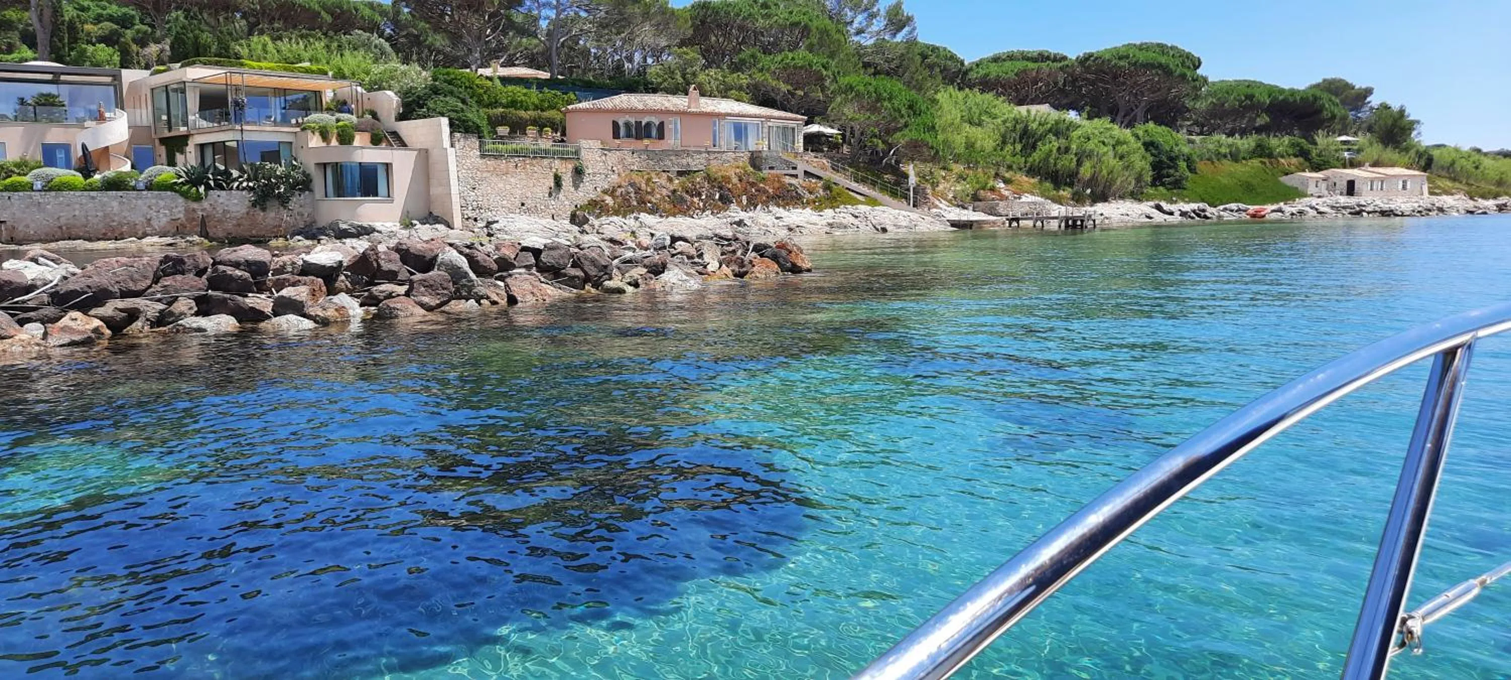 Natural landscape in Villa des Delices