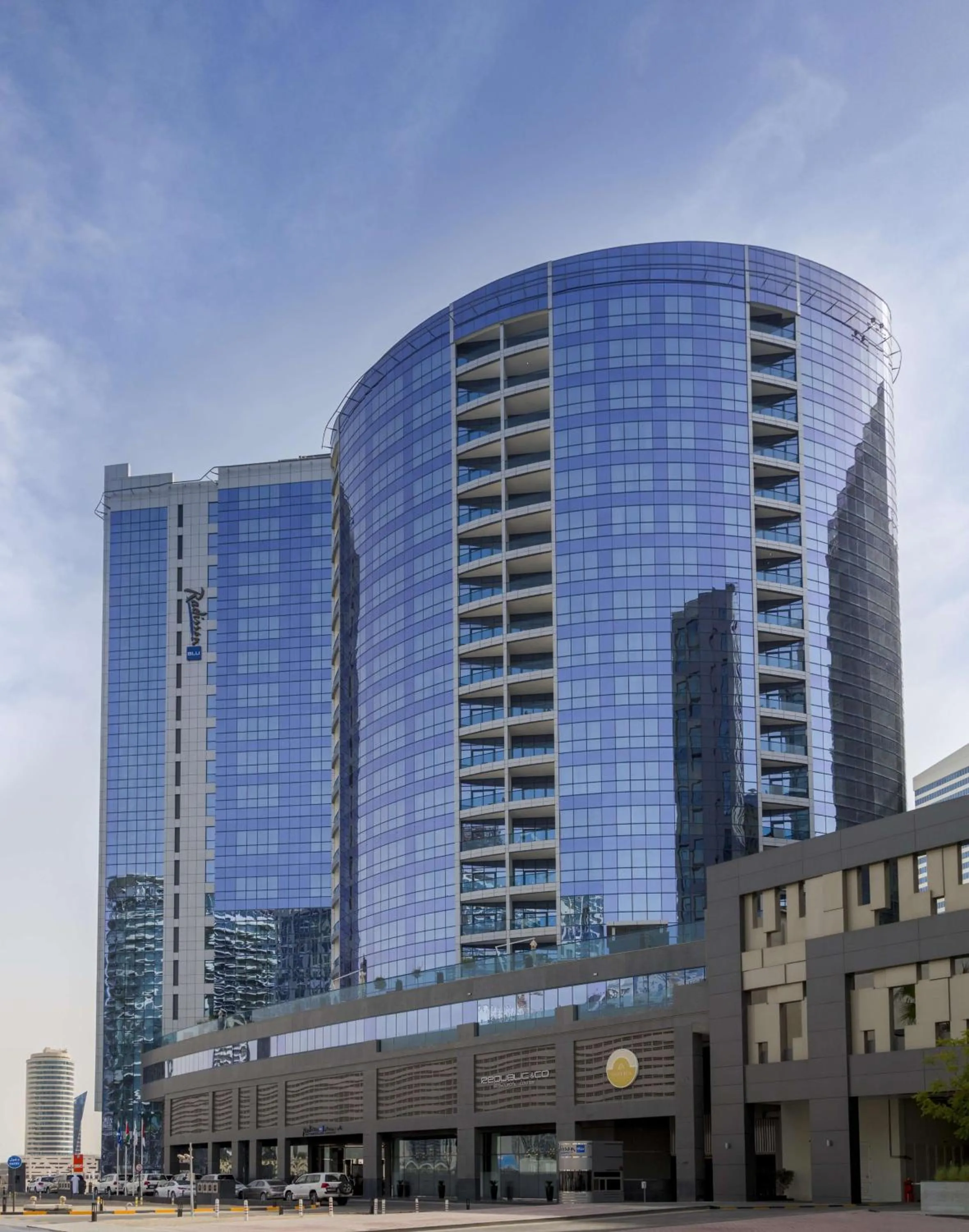 Property building in Radisson Blu Hotel, Dubai Waterfront