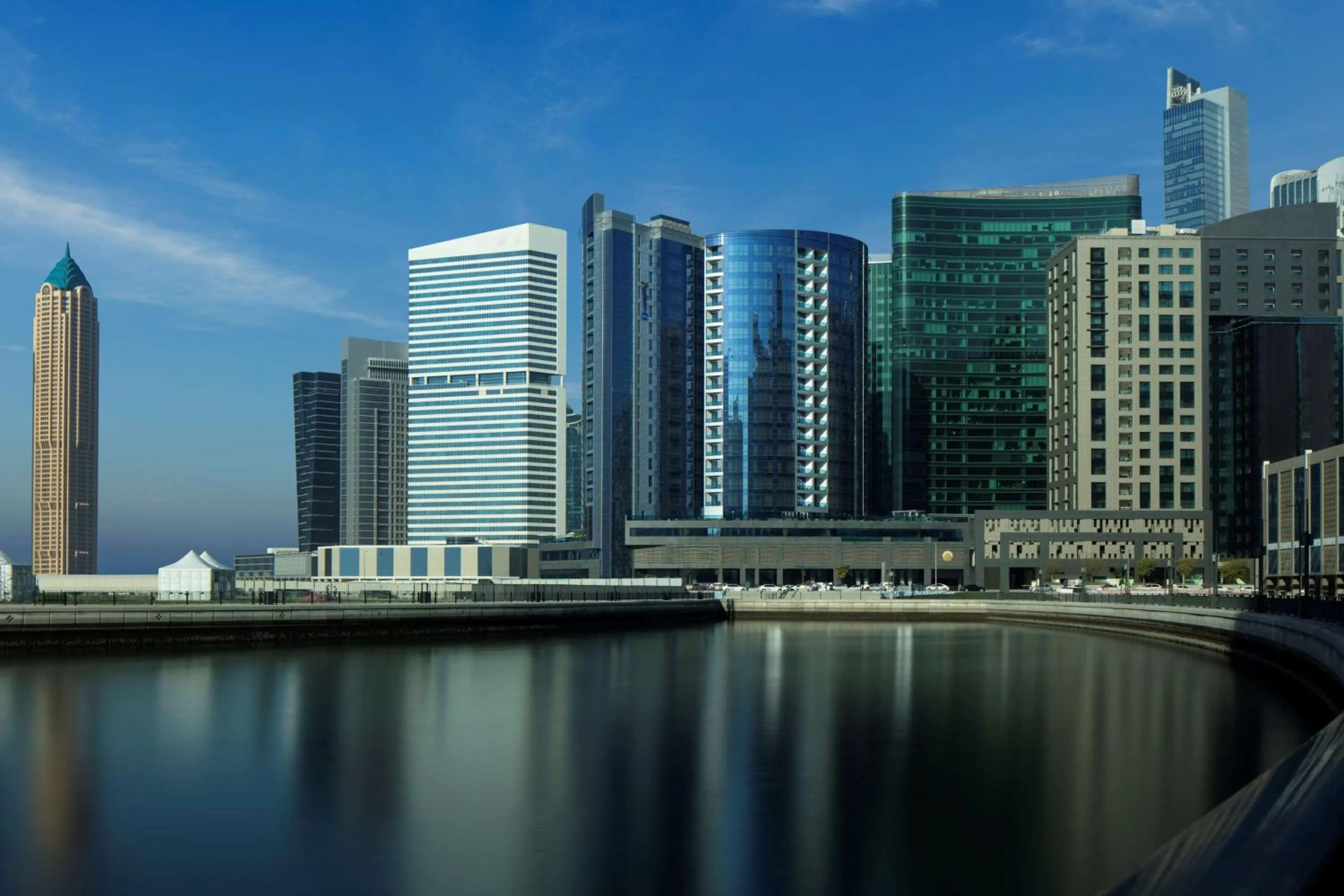 Property building in Radisson Blu Hotel, Dubai Waterfront