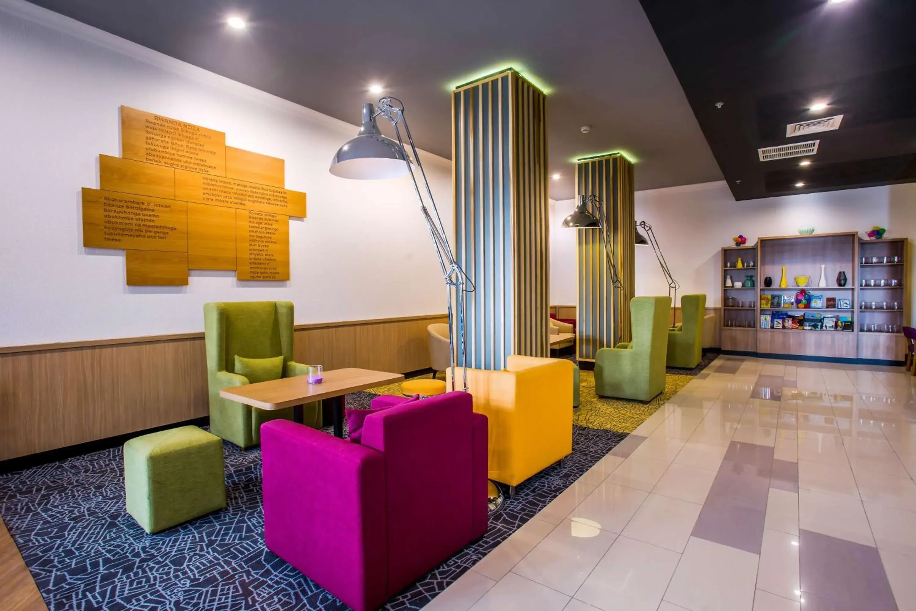 Lobby or reception in Park Inn by Radisson, Kigali Lobby or reception in Park Inn by Radisson, Kigali