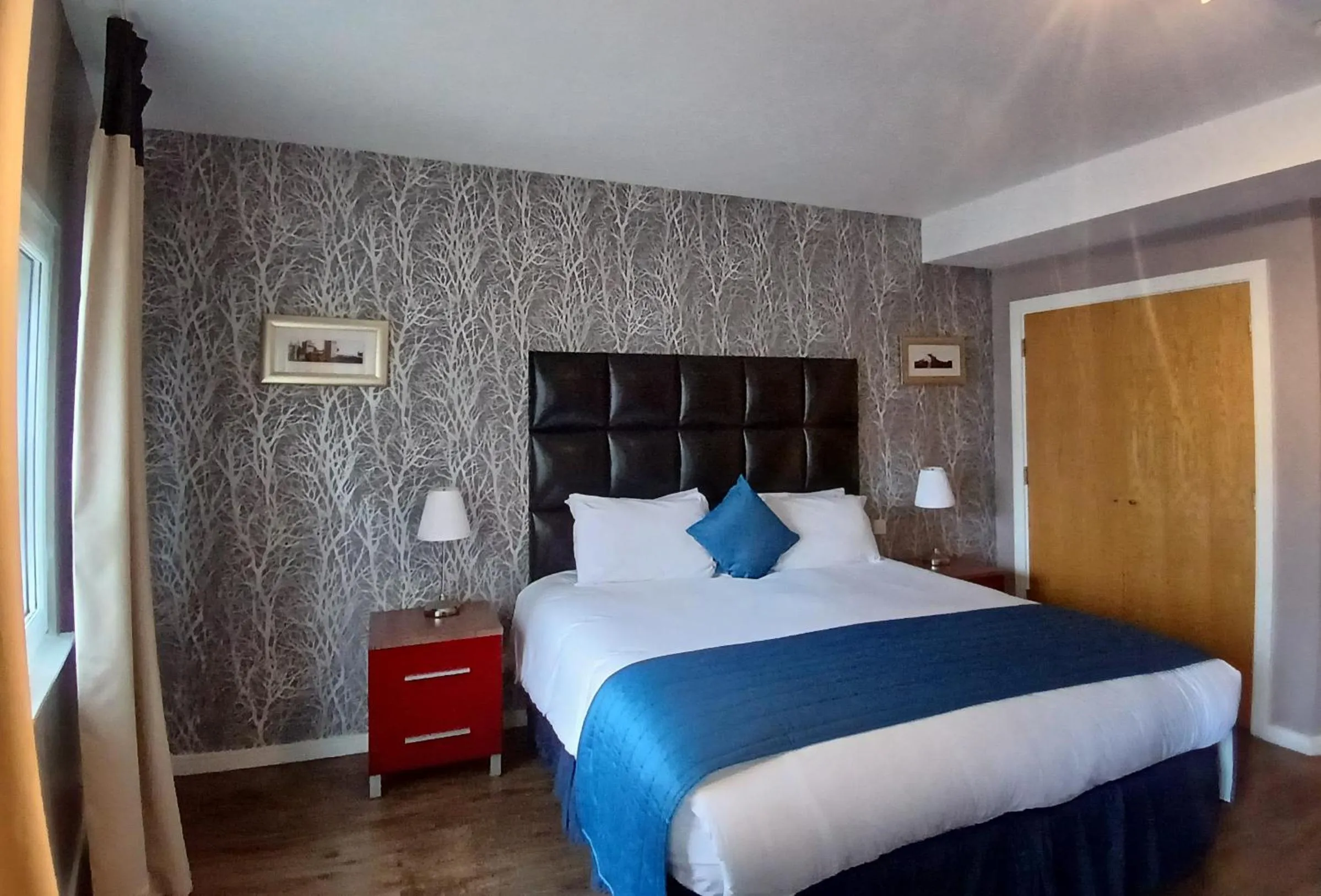 Bed in The Royal Hotel Cardiff