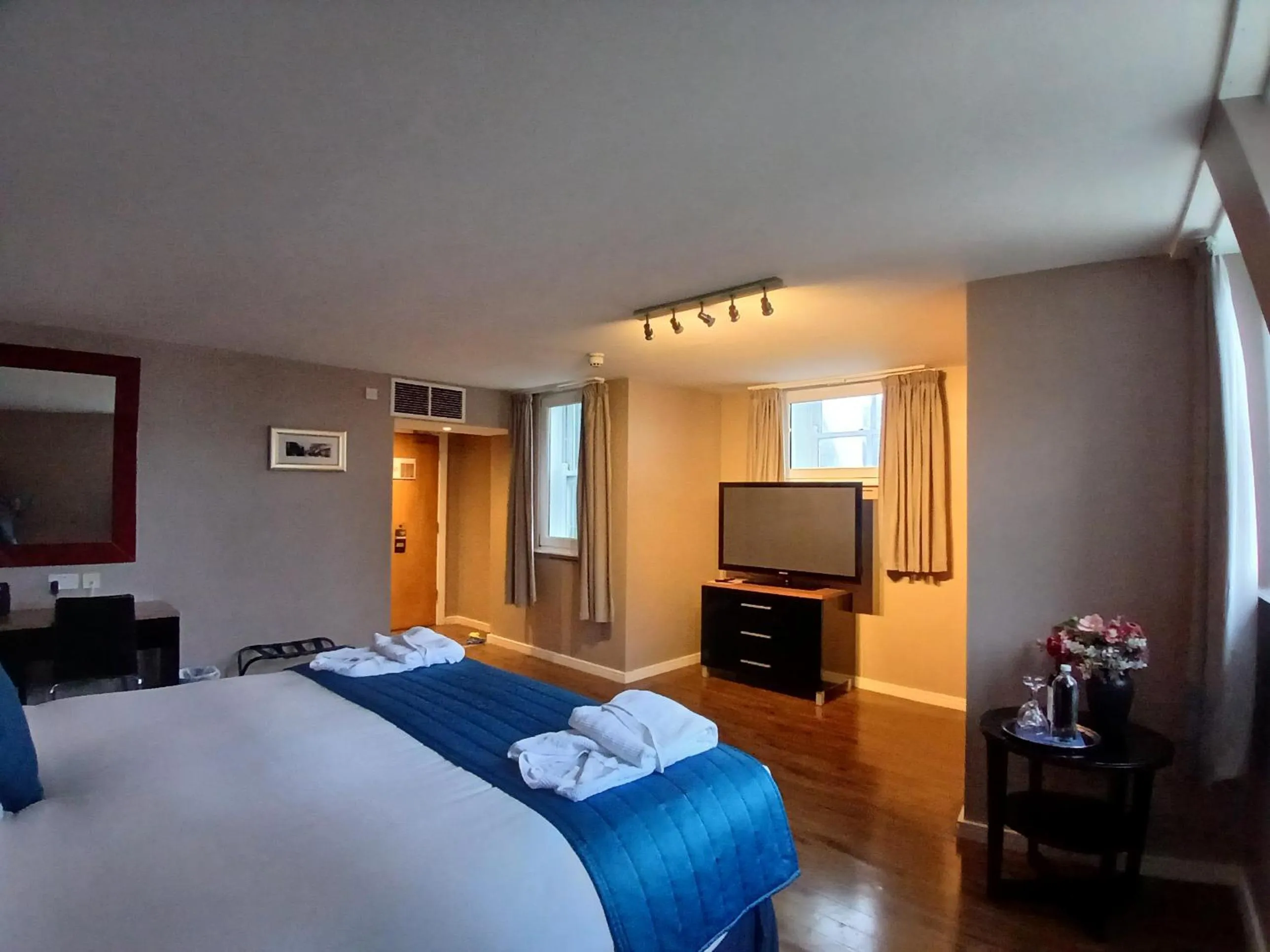 Bed in The Royal Hotel Cardiff