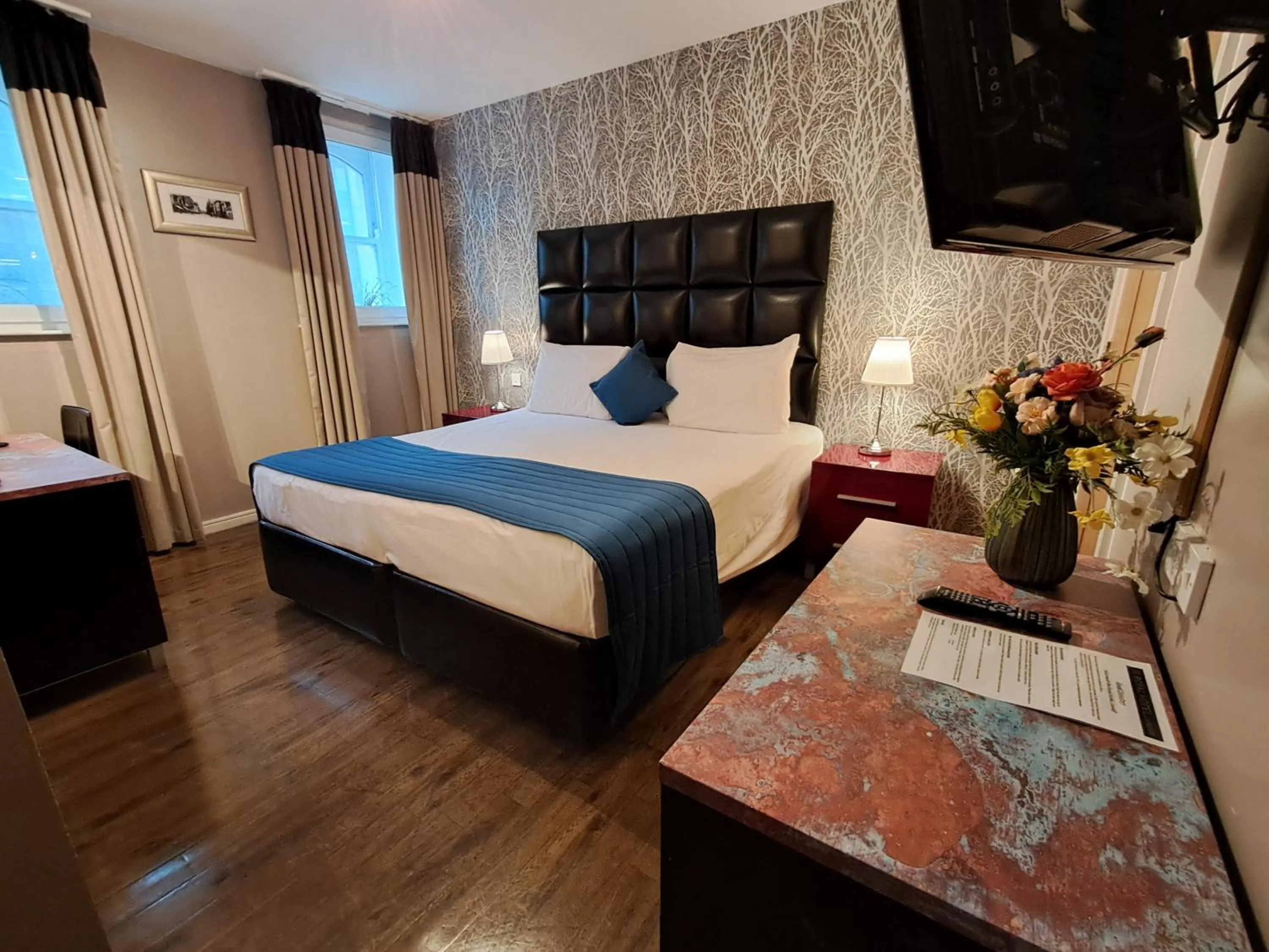 Bed in The Royal Hotel Cardiff