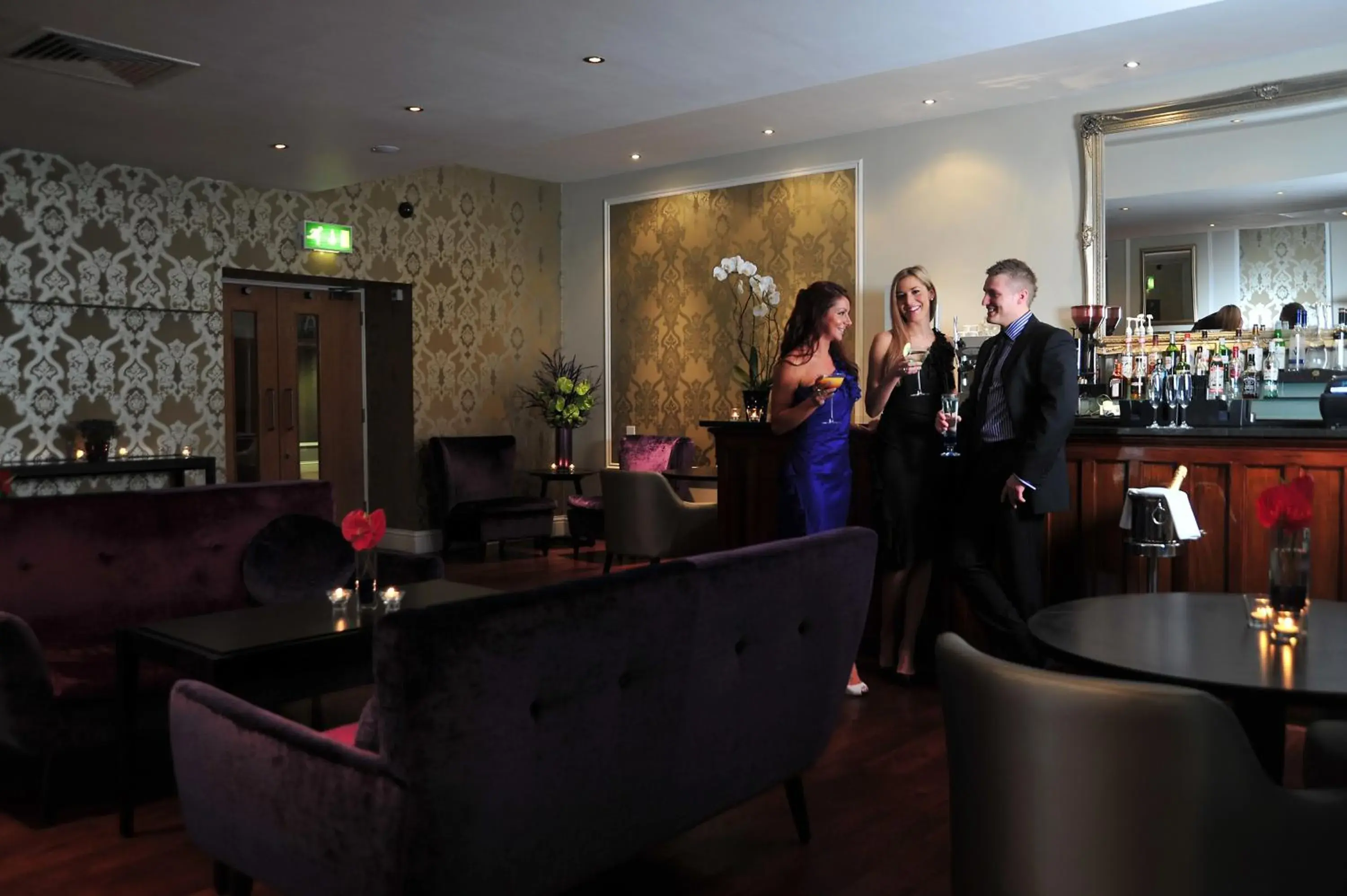 Lounge or bar in The Royal Hotel Cardiff Lounge or bar in The Royal Hotel Cardiff
